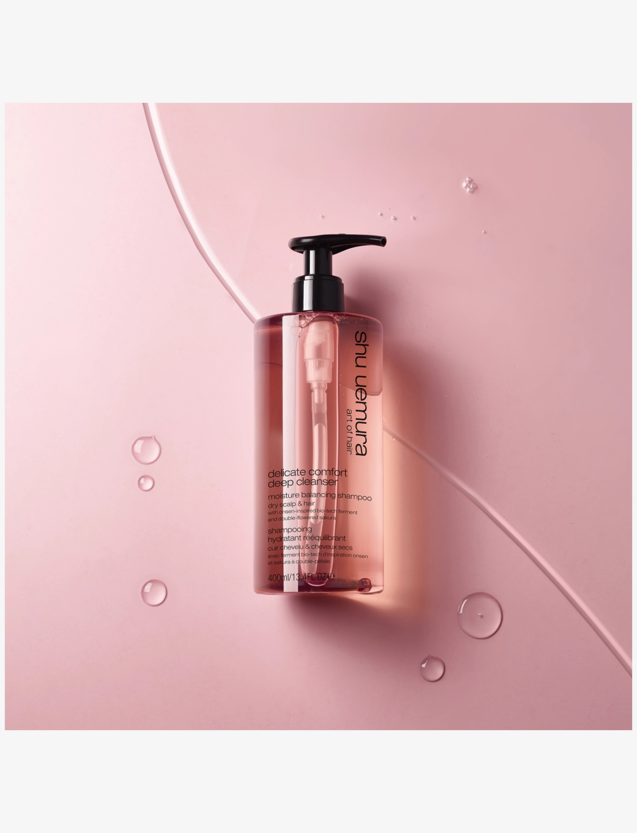 Shu Uemura Art of Hair - Shu Uemura Art of Hair Deep Cleanser Delicate Comfort Shampoo 400ml - shampoo - no colour - 4