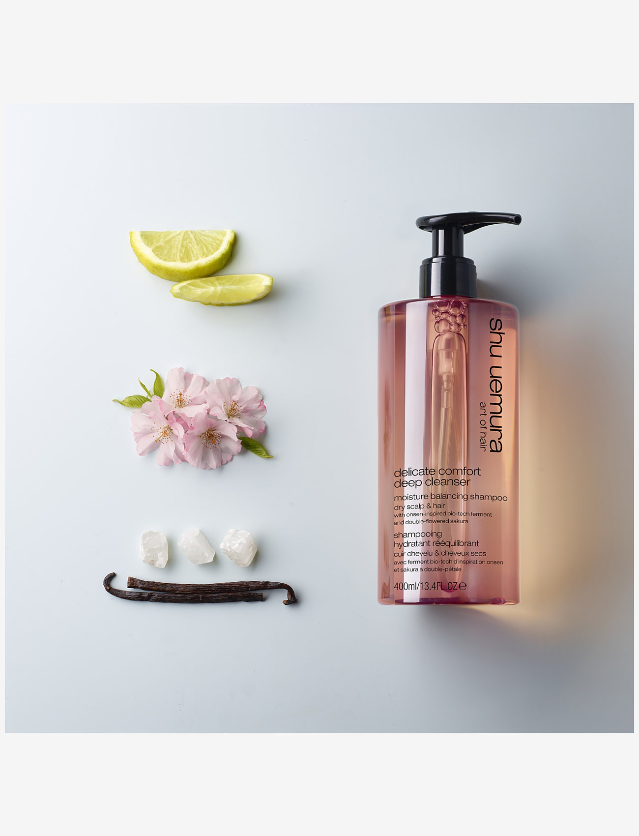 Shu Uemura Art of Hair - Shu Uemura Art of Hair Deep Cleanser Delicate Comfort Shampoo 400ml - shampoo - no colour - 5