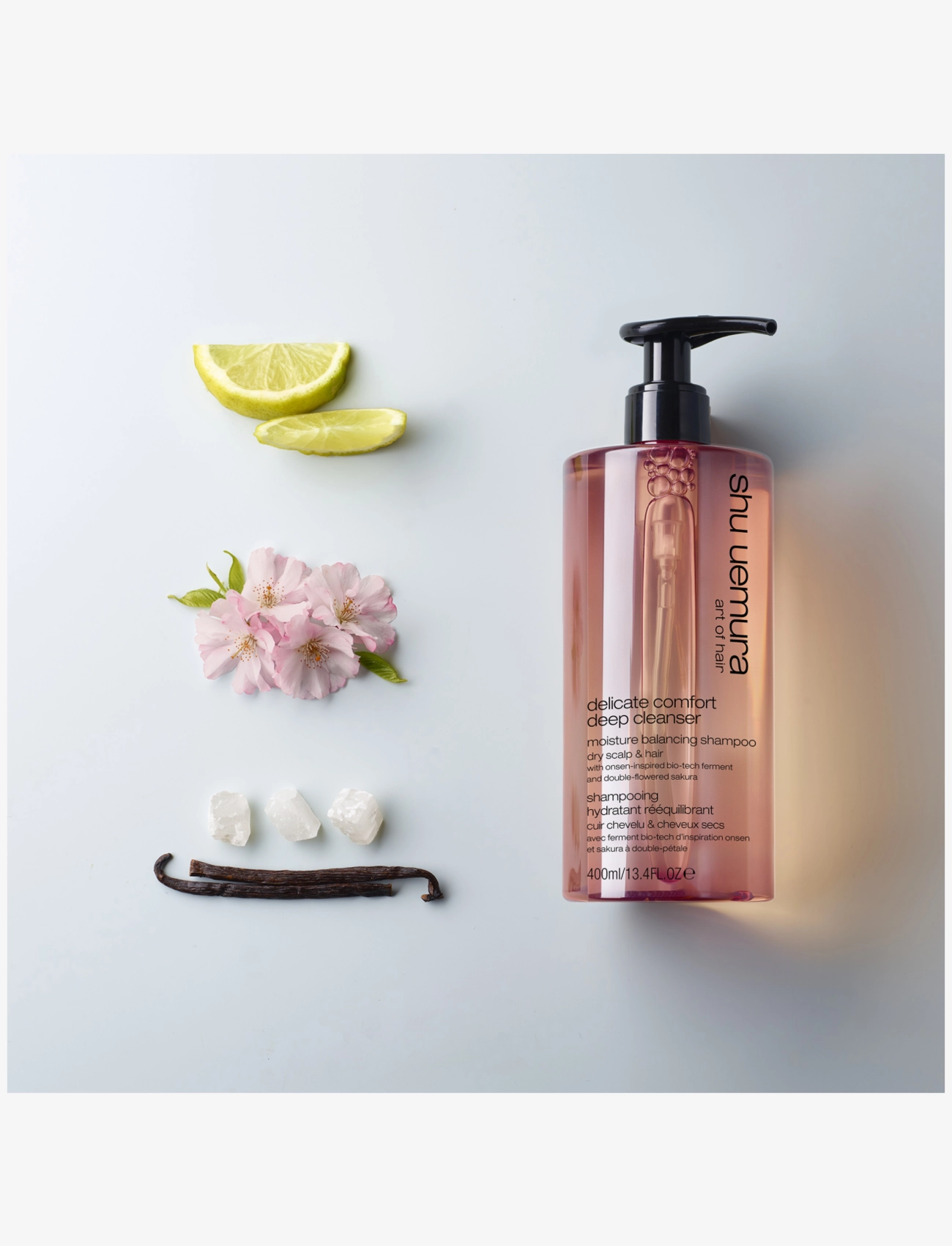 Shu Uemura Art of Hair - Shu Uemura Art of Hair Deep Cleanser Delicate Comfort Shampoo 400ml - shampoo - no colour - 5