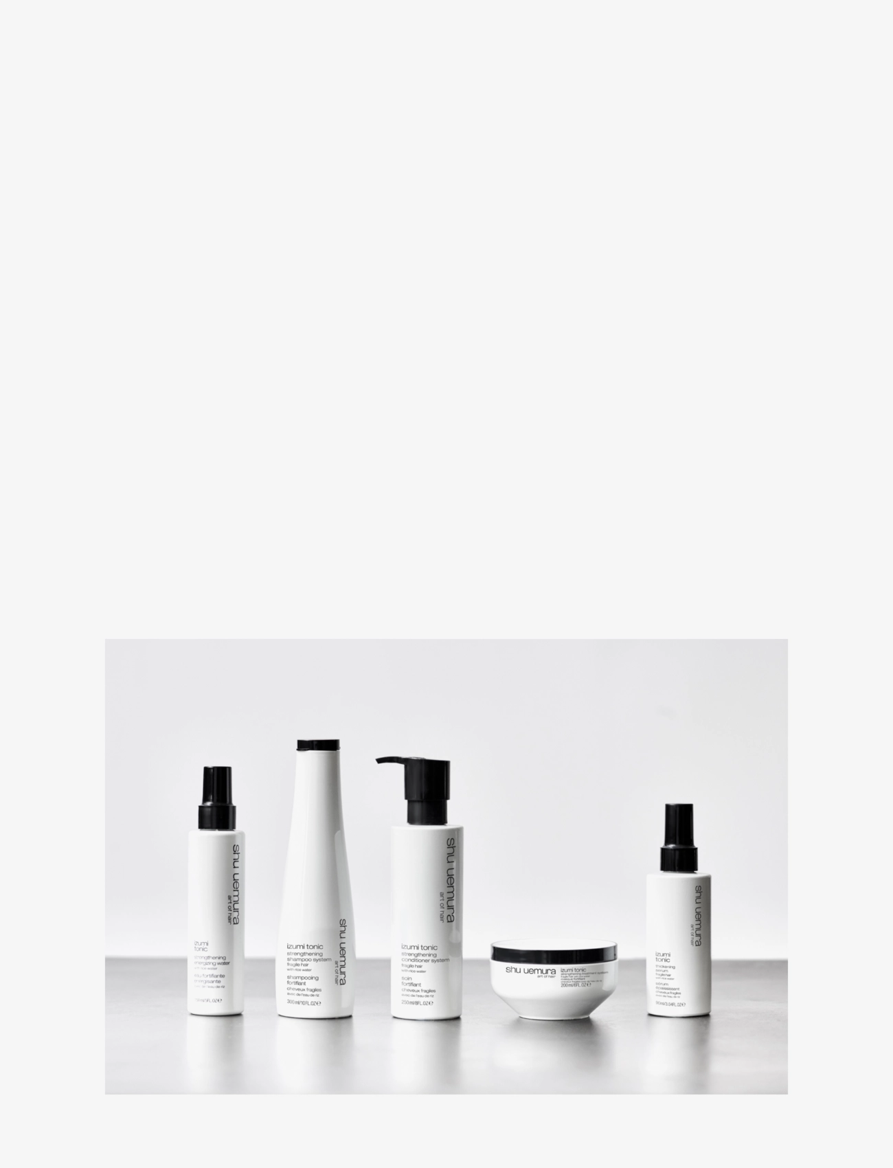 Shu Uemura Art of Hair - shu uemura art of hair izumi tonic strengthening shampoo 300ml - shampoo - no colour - 3
