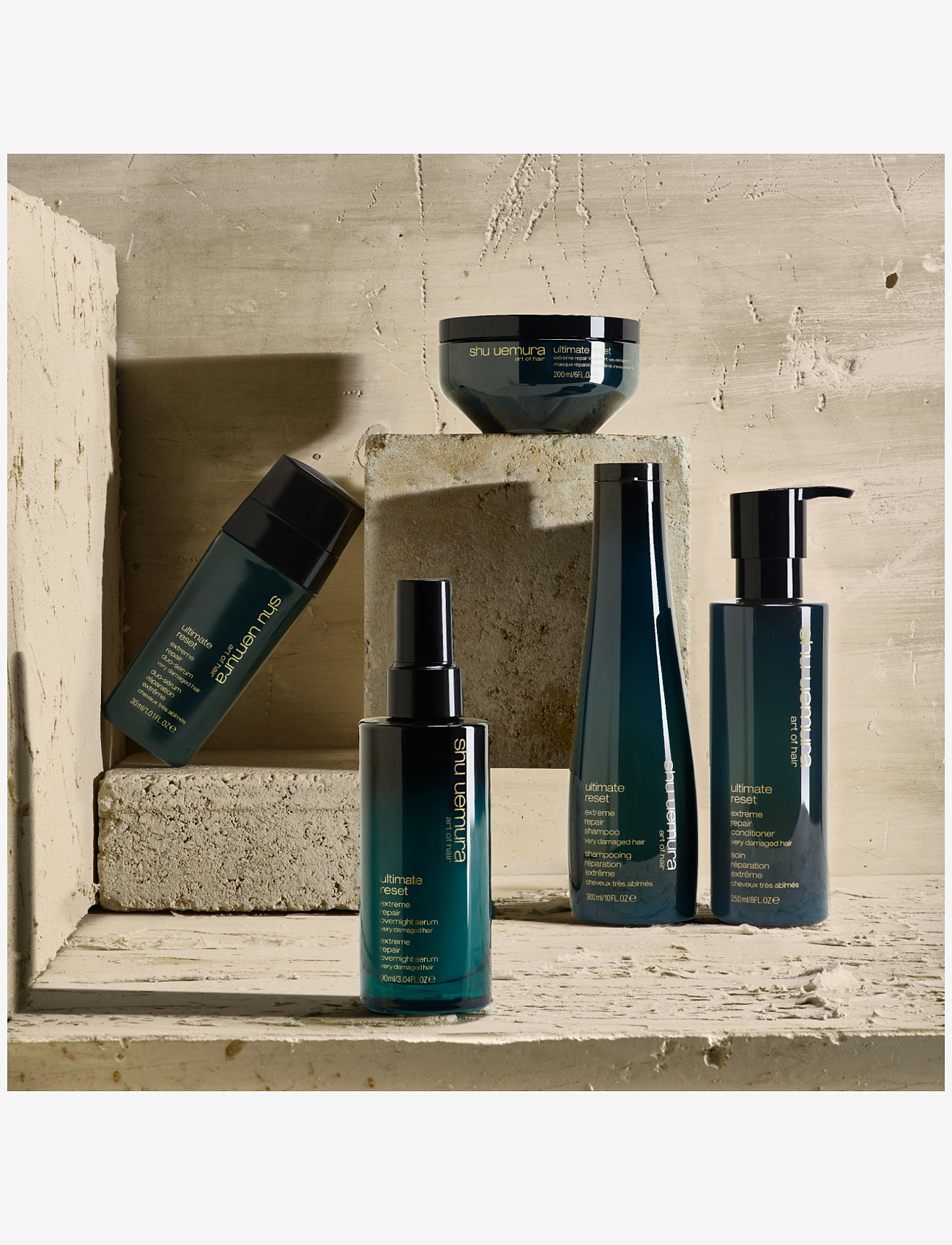 Shu Uemura Art of Hair - Shu Uemura Art of Hair Ultimate Reset Overnight Serum 90ml - hårserum - not applicable - 0