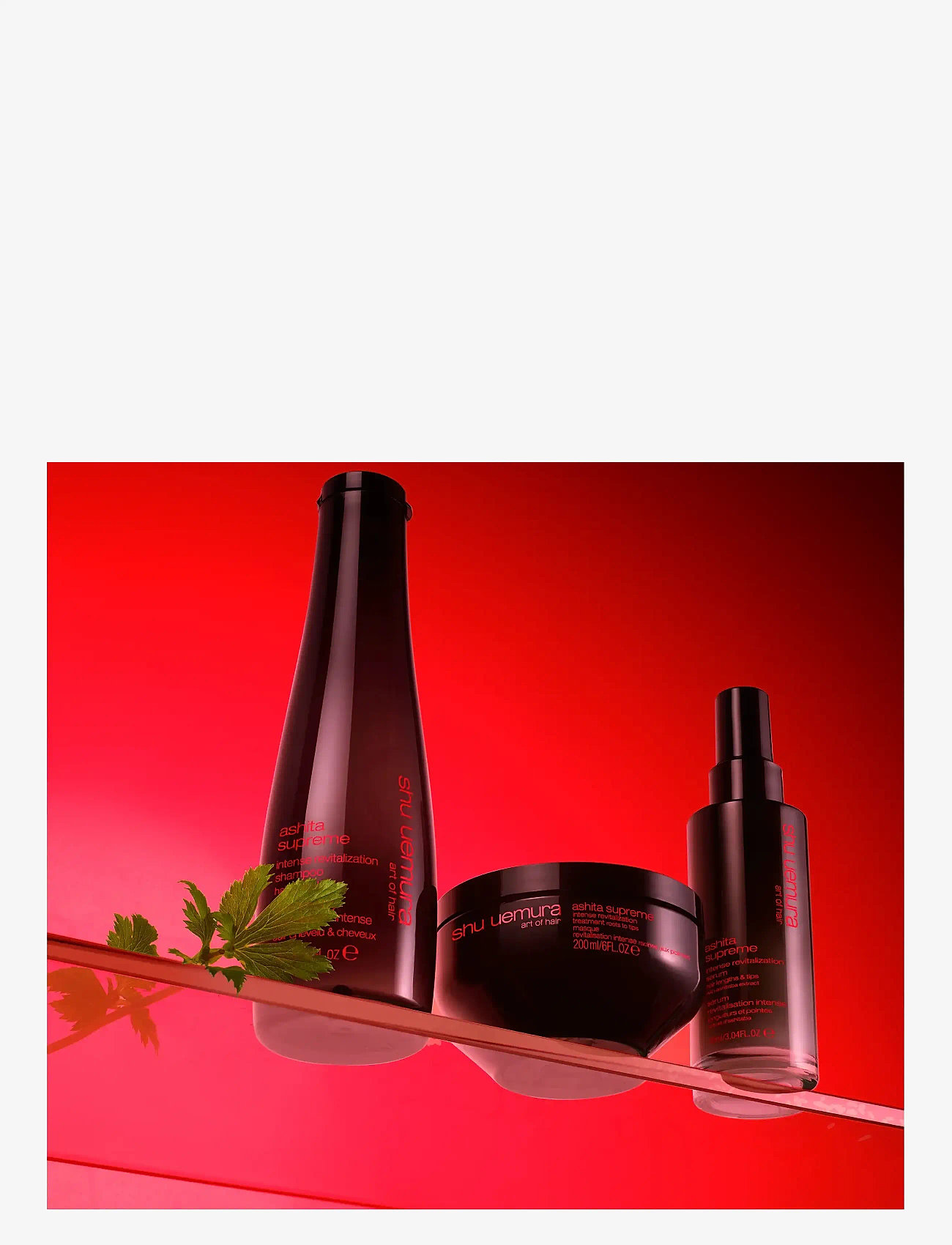 Shu Uemura Art of Hair - shu uemura art of hair ashita supreme intense revitalization serum 90ml - hårserum - clear - 5