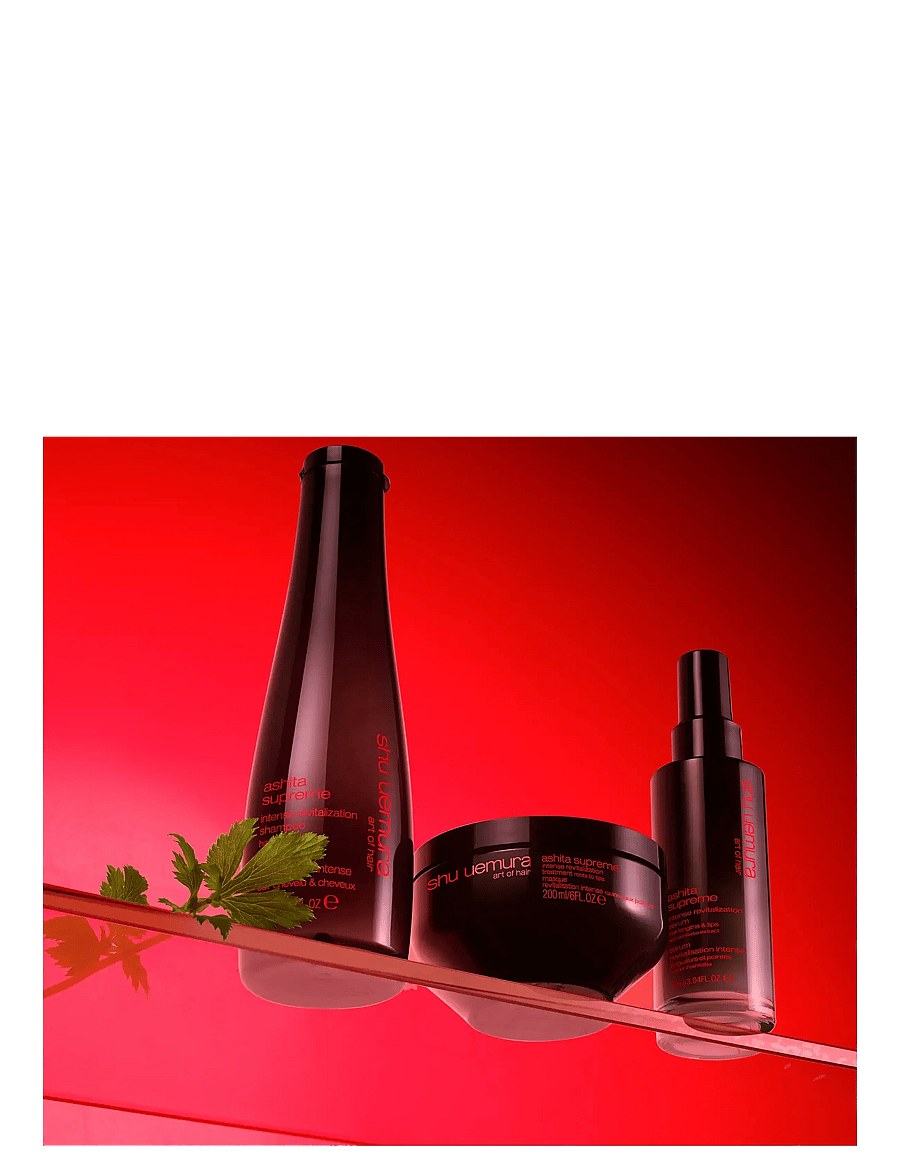 Shu Uemura Art of Hair - shu uemura art of hair ashita supreme intense revitalization serum 90ml - hårserum - clear - 5