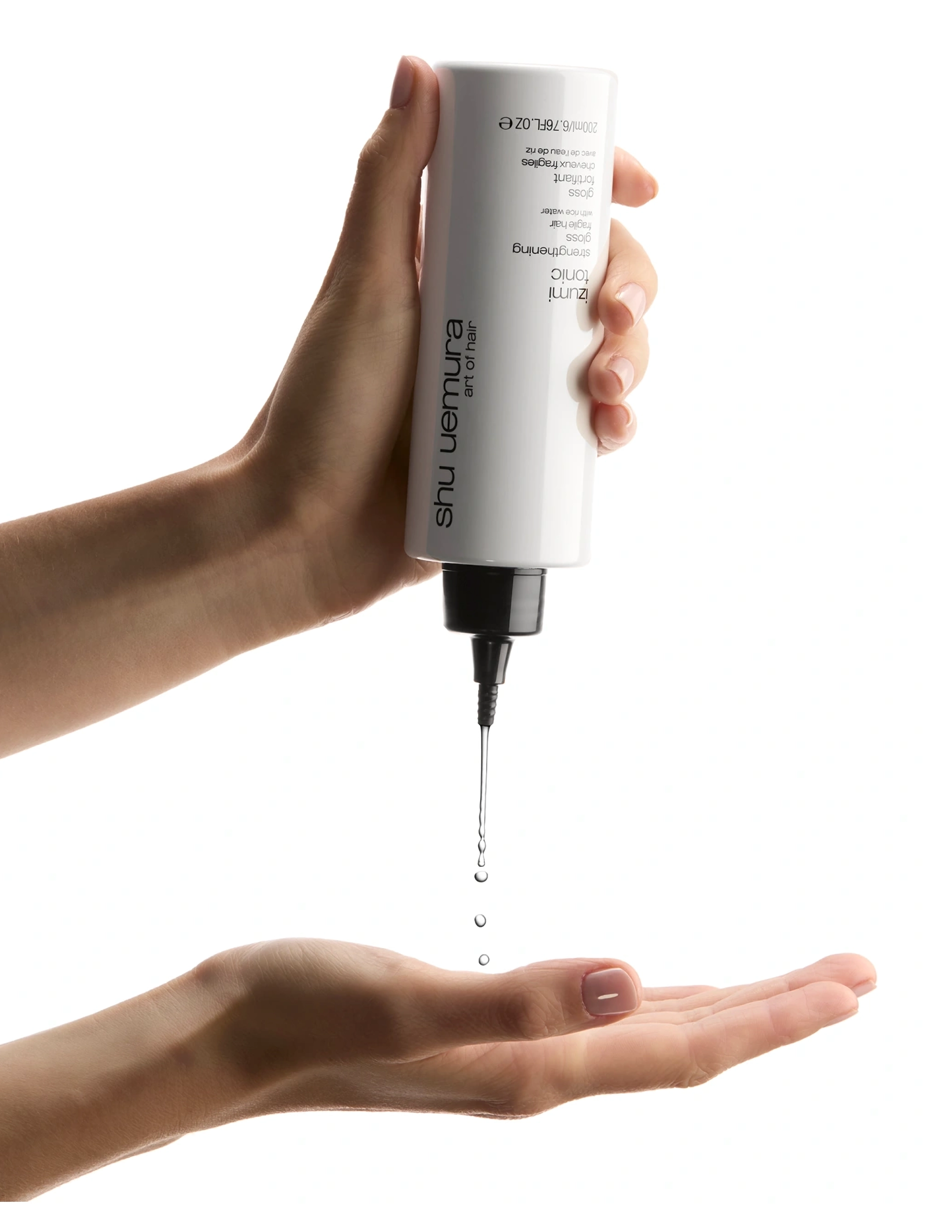 Shu Uemura Art of Hair - shu uemura art of hair izumi tonic strengthening gloss 200ml - hårkur - clear - 4