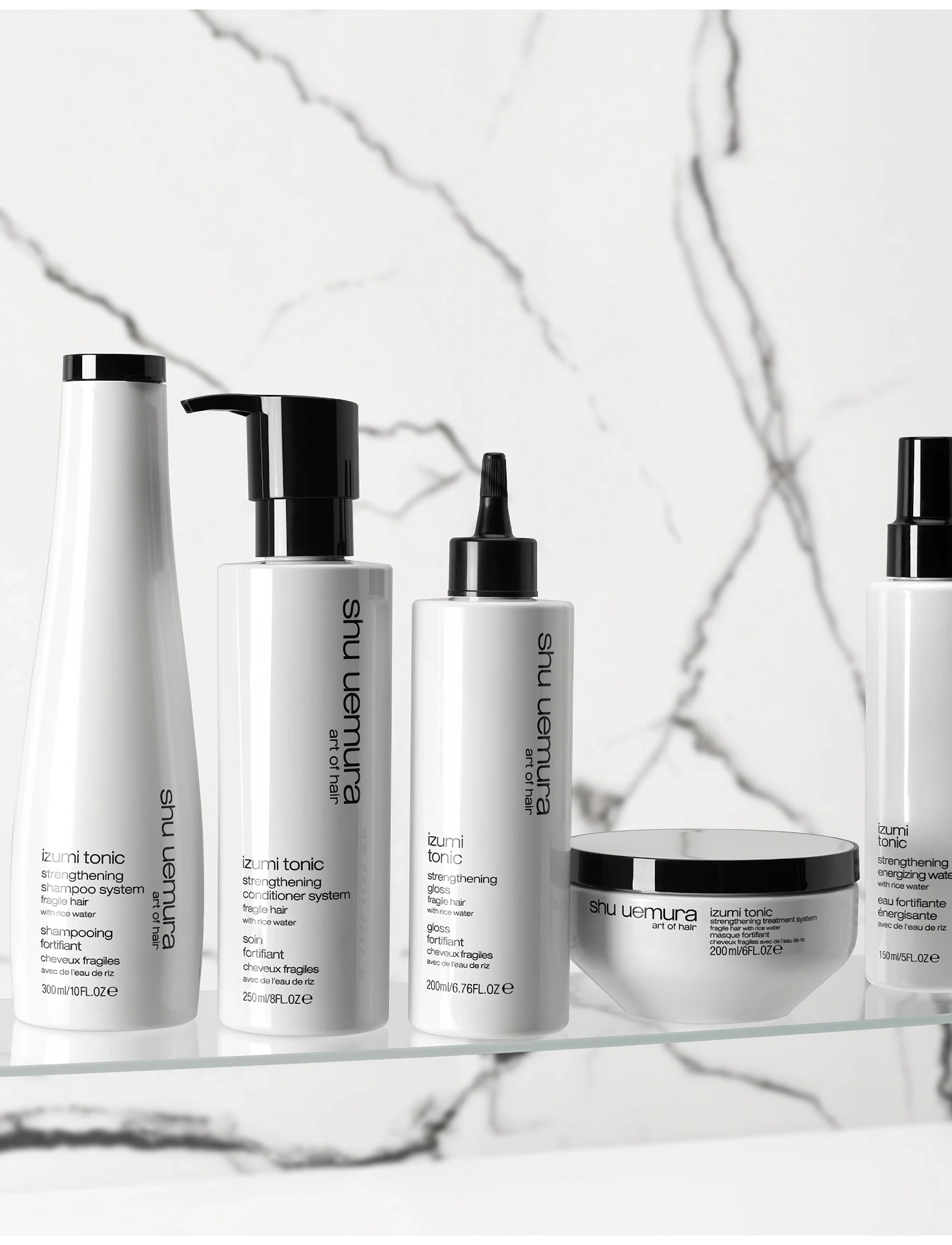 Shu Uemura Art of Hair - shu uemura art of hair izumi tonic strengthening gloss 200ml - hårkur - clear - 5
