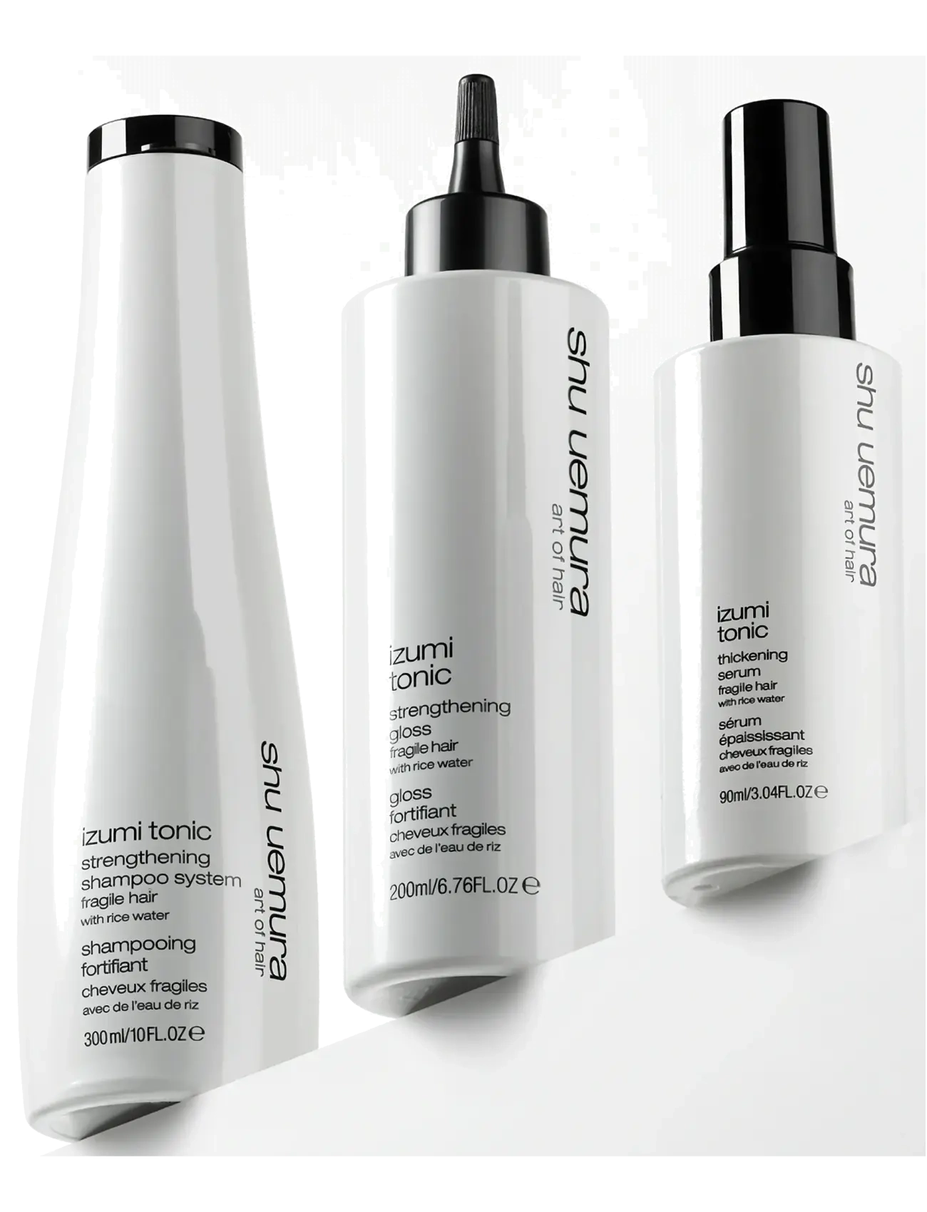 Shu Uemura Art of Hair - shu uemura art of hair izumi tonic strengthening gloss 200ml - hårkur - clear - 3