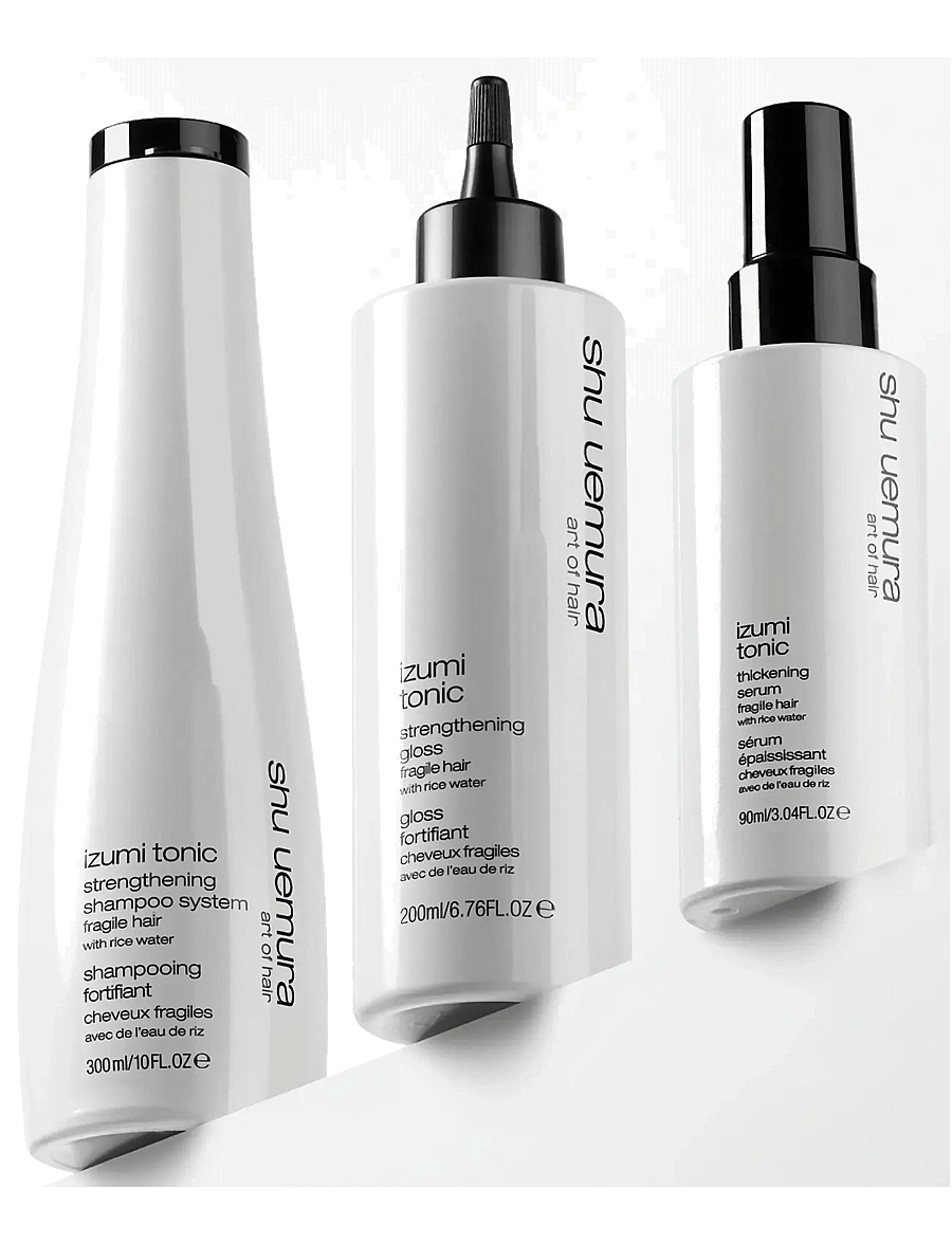 Shu Uemura Art of Hair - shu uemura art of hair izumi tonic strengthening gloss 200ml - hårkur - clear - 3