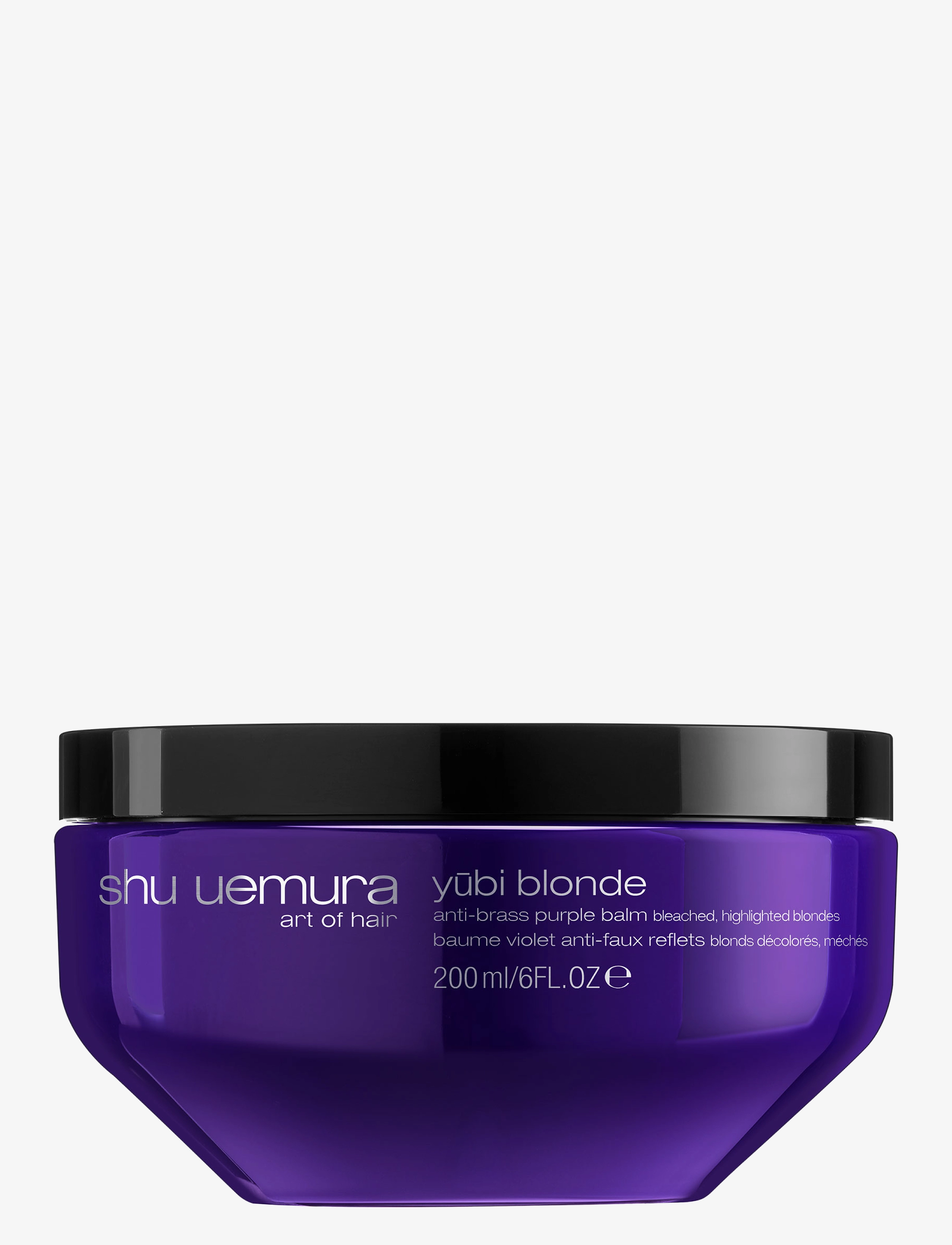 Shu Uemura Art of Hair Shu Uemura Art of Hair Yubi Blonde Anti-Brass Purple Mask 200ml - Hiusvärit - CLEAR / undefined