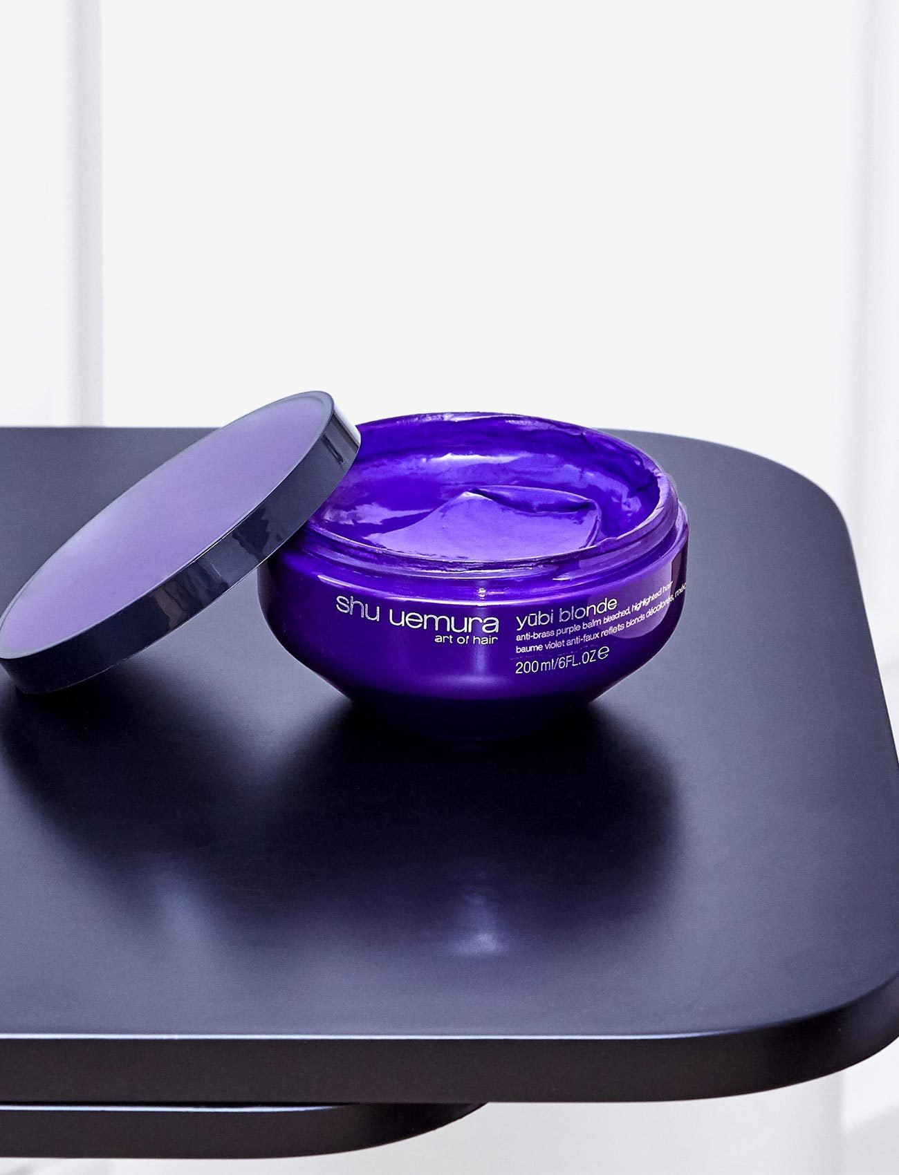 Shu Uemura Art of Hair - Shu Uemura Art of Hair Yubi Blonde Anti-Brass Purple Mask 200ml - färginpackningar - clear - 4