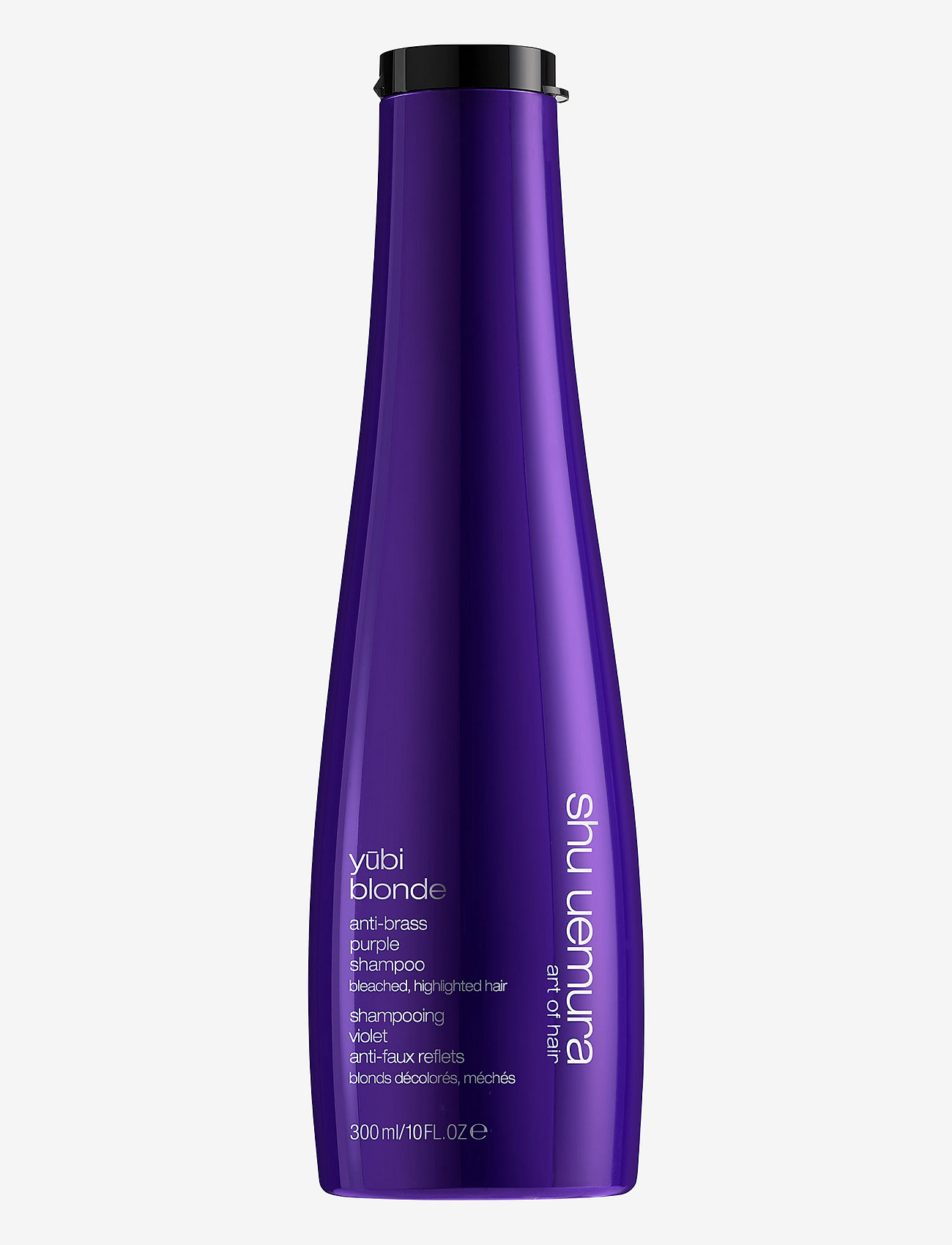 Shu Uemura Art of Hair - Shu Uemura Art of Hair Yubi Blonde Anti-Brass Purple Shampoo 300 ml - silvershampoo - clear - 0