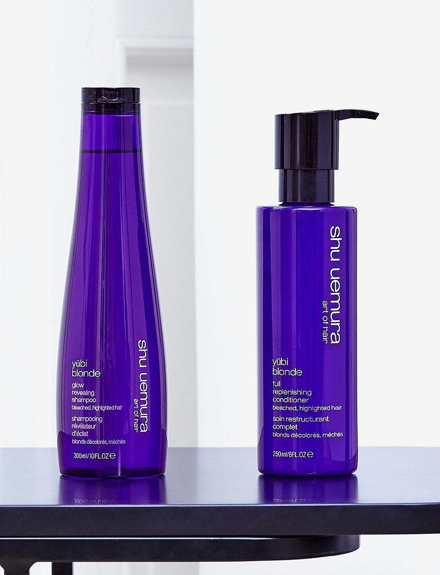 Shu Uemura Art of Hair - Shu Uemura Art of Hair Yubi Blonde Glow Revealing Shampoo 300ml - silvershampoo - clear - 3