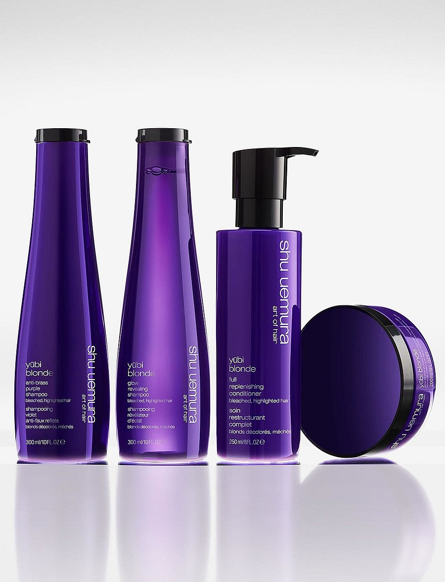 Shu Uemura Art of Hair - Shu Uemura Art of Hair Yubi Blonde Glow Revealing Shampoo 300ml - silvershampoo - clear - 4