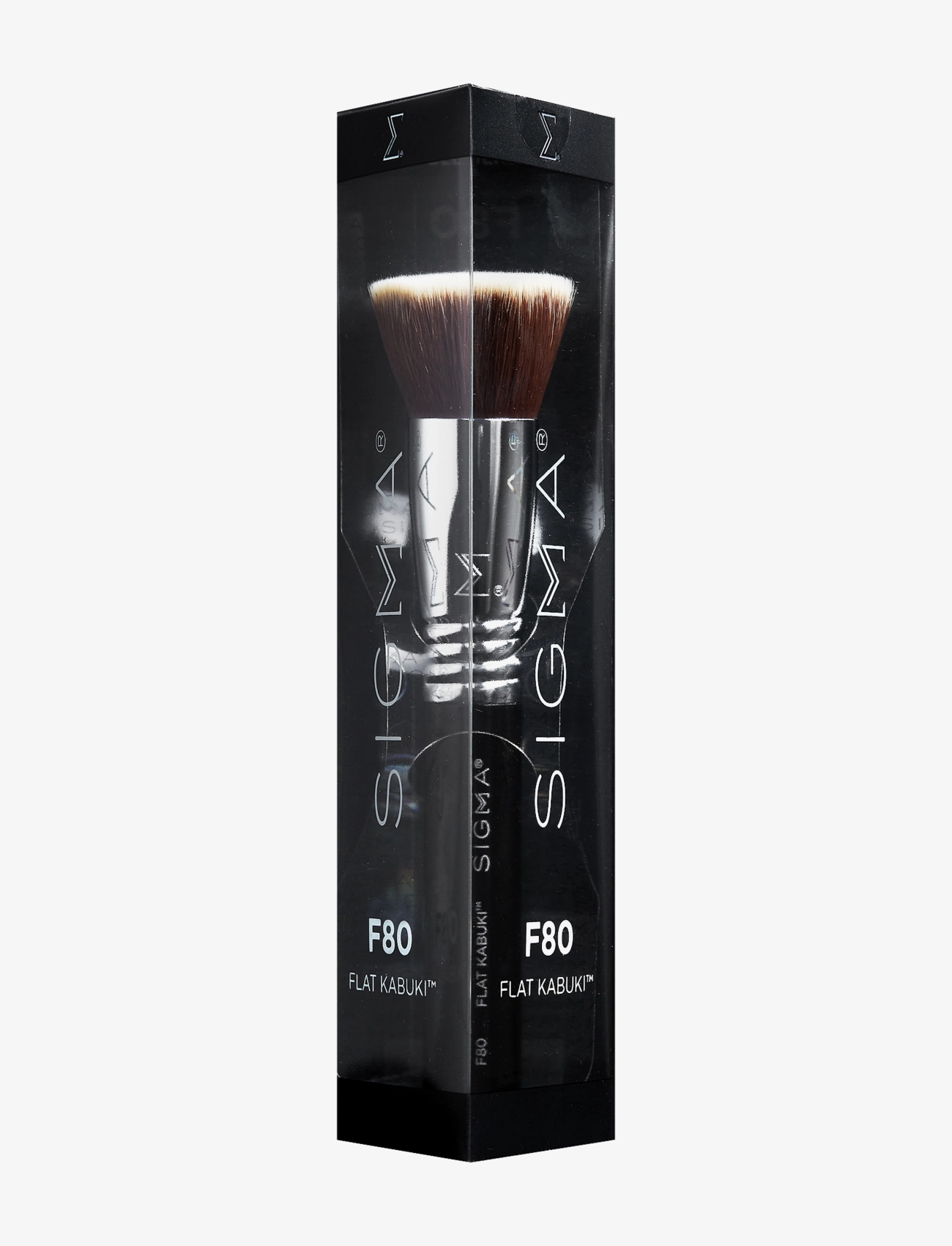 SIGMA Beauty F80 Flat Kabuki , 59.6 g, White, Ansigtsbørster > Foundation-Børster, Dame