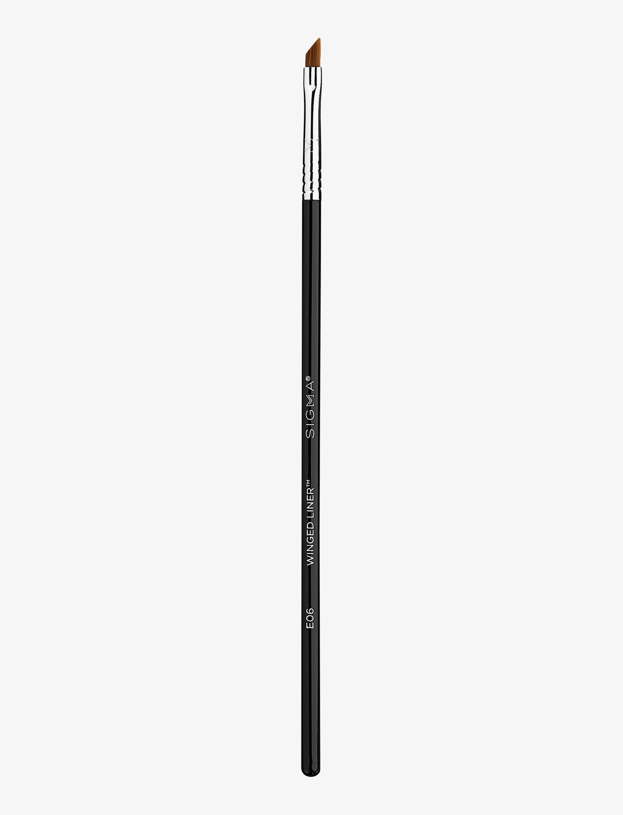 SIGMA Beauty E06 Winged Liner , 13.1 g, Black, Makeup-Redskaber > Øjenbørster, Dame