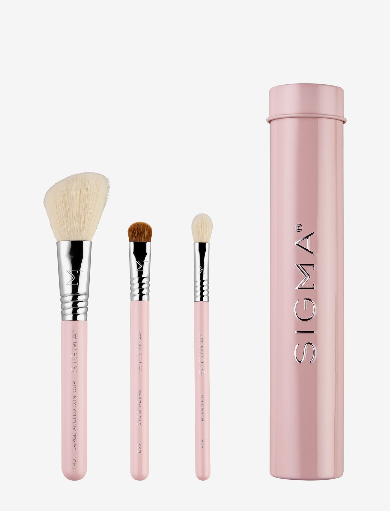 SIGMA Beauty - Essential Trio Brush Set Pink - no colour - 0
