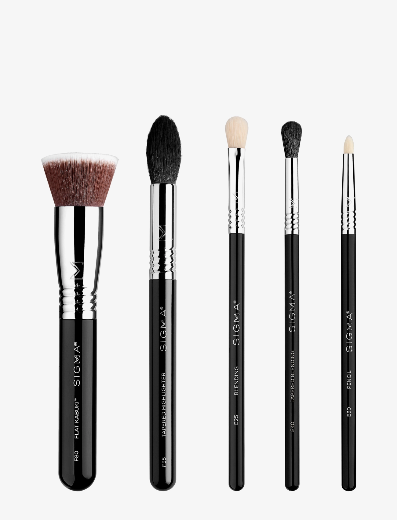 SIGMA Beauty Most Wanted Set, 120 g, Multi/patterned, Makeup-Redskaber > Børstesæt, Dame