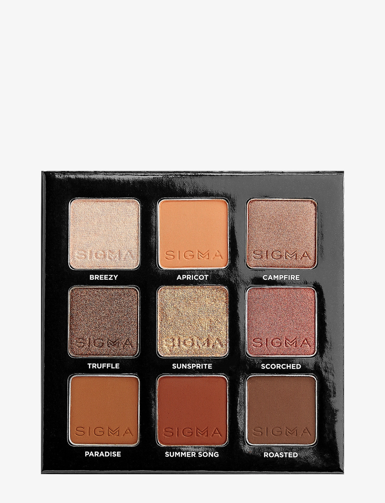 SIGMA Beauty Fiery Eyeshadow Palette, 72.4 G, Multi/patterned, Øjenskygger > Øjenpaletter, Dame
