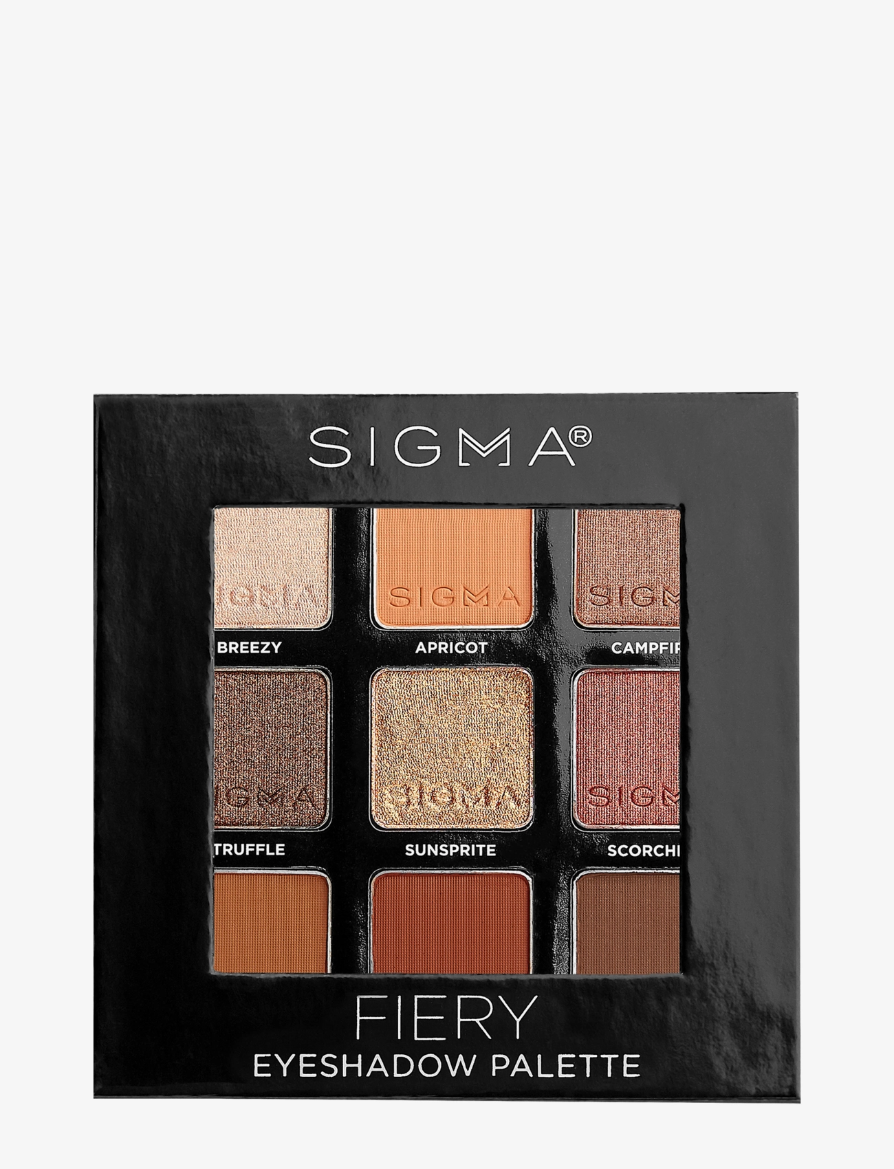 SIGMA Beauty - Fiery Eyeshadow Palette - festtøj til outletpriser - fiery - 1