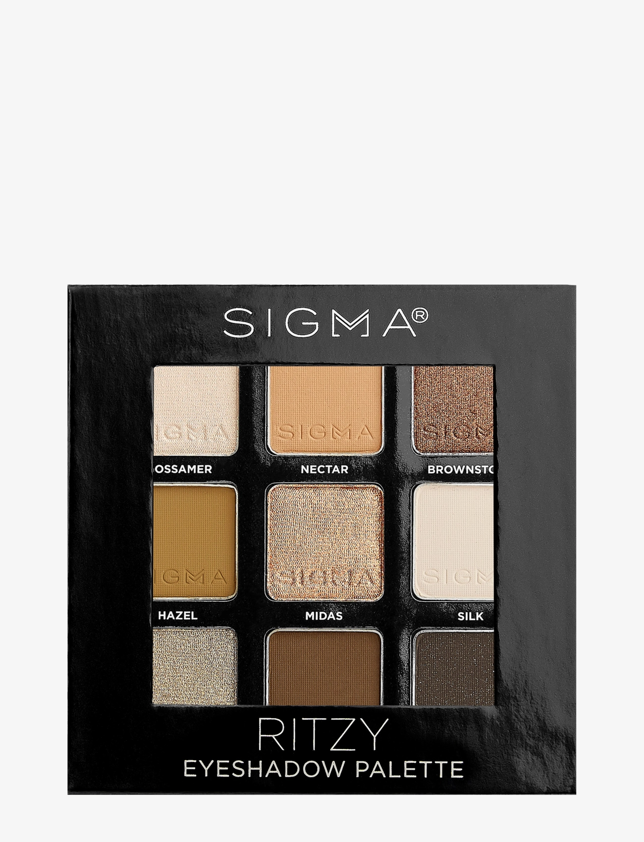 SIGMA Beauty Ritzy Eyeshadow Palette, 72.4 G, Multi/patterned, Øjenskygger > Øjenpaletter, Dame
