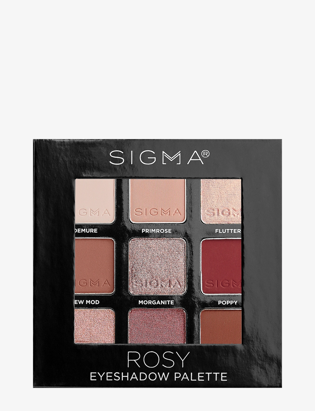 SIGMA Beauty Rosy Eyeshadow Palette, 72.4 G, Multi/patterned, Øjenskygger > Øjenpaletter, Dame