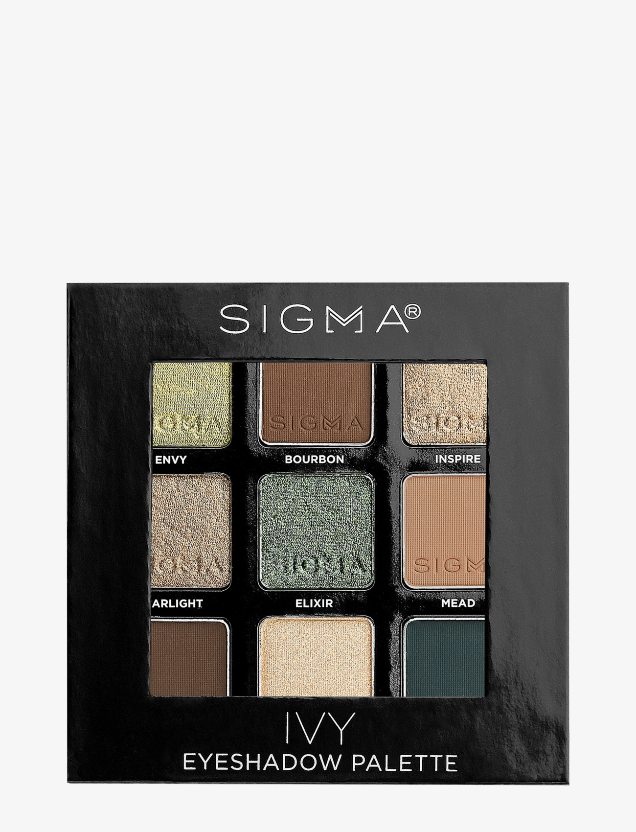 SIGMA Beauty Ivy Eyeshadow Palette, 72.4 G, Multi/patterned, Øjenskygger > Øjenpaletter, Dame