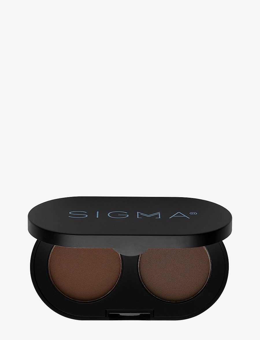 SIGMA Beauty - Color + Shape Brow Powder Duo - silmad ja kulmud - dark - 0