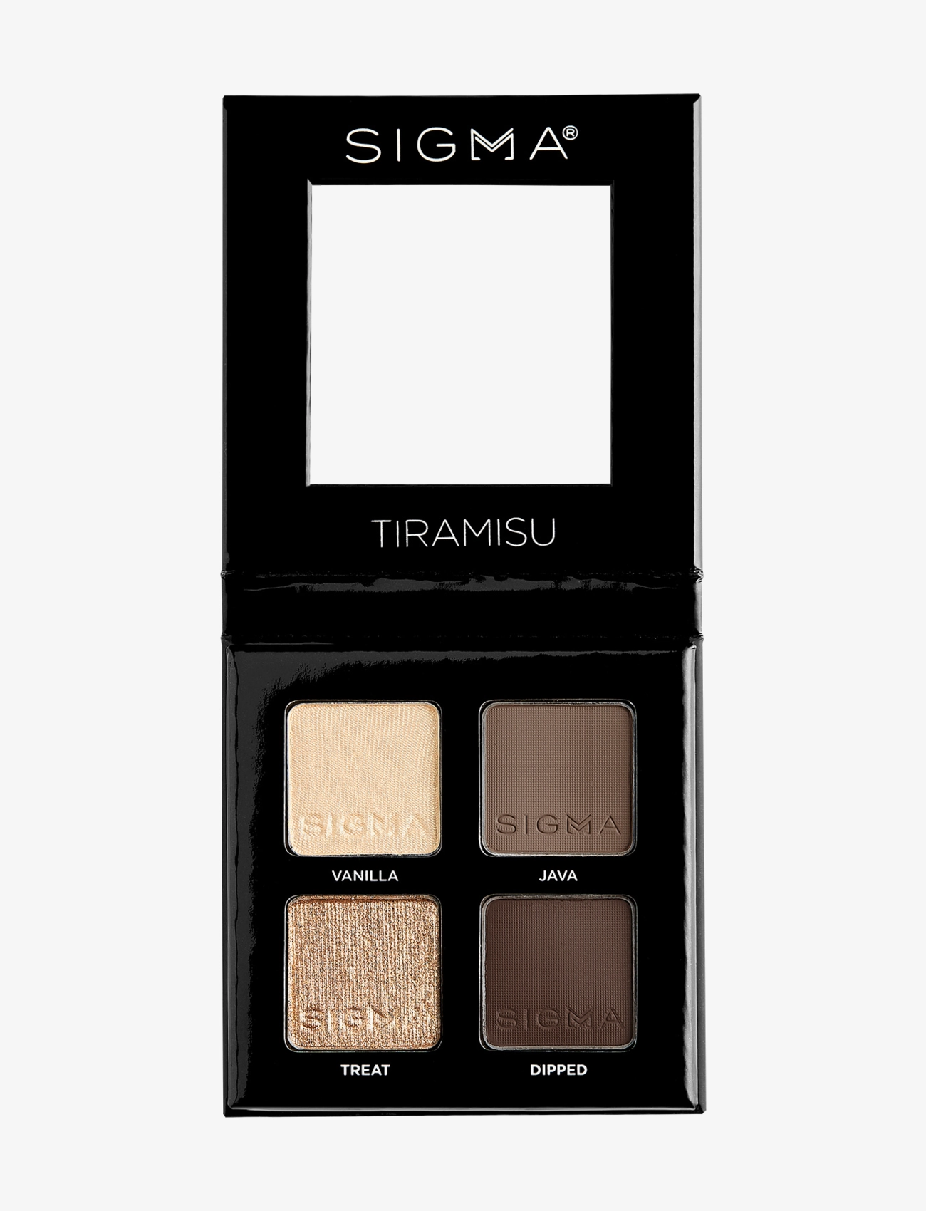 SIGMA Beauty Tiramisu Eyeshadow Quad, Øjenpalette, Multi/mønstret, Str: 4 g