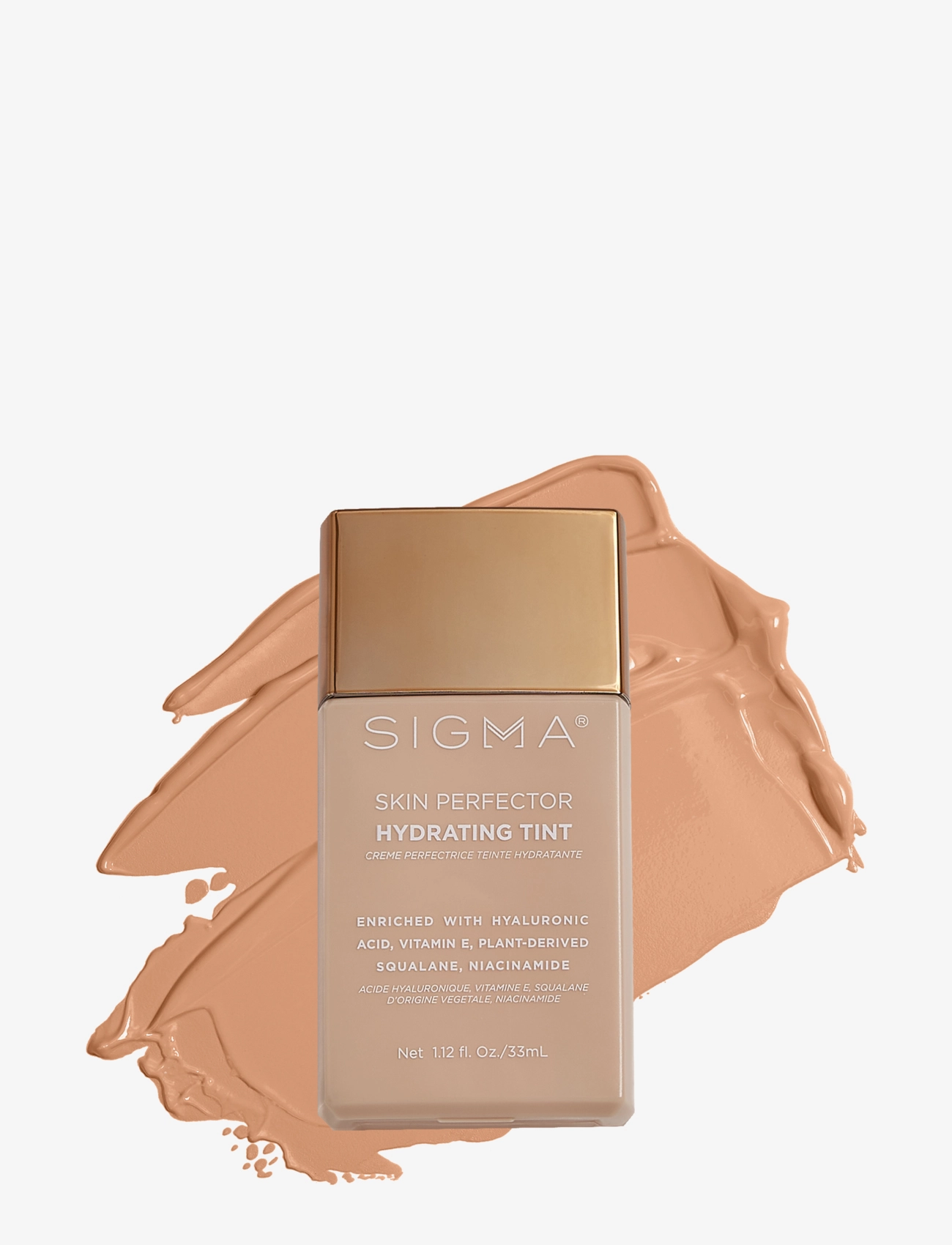 SIGMA Beauty Skin Perfector Hydrating Tint - 3 - Meik - MEDIUM GOLDEN / natural