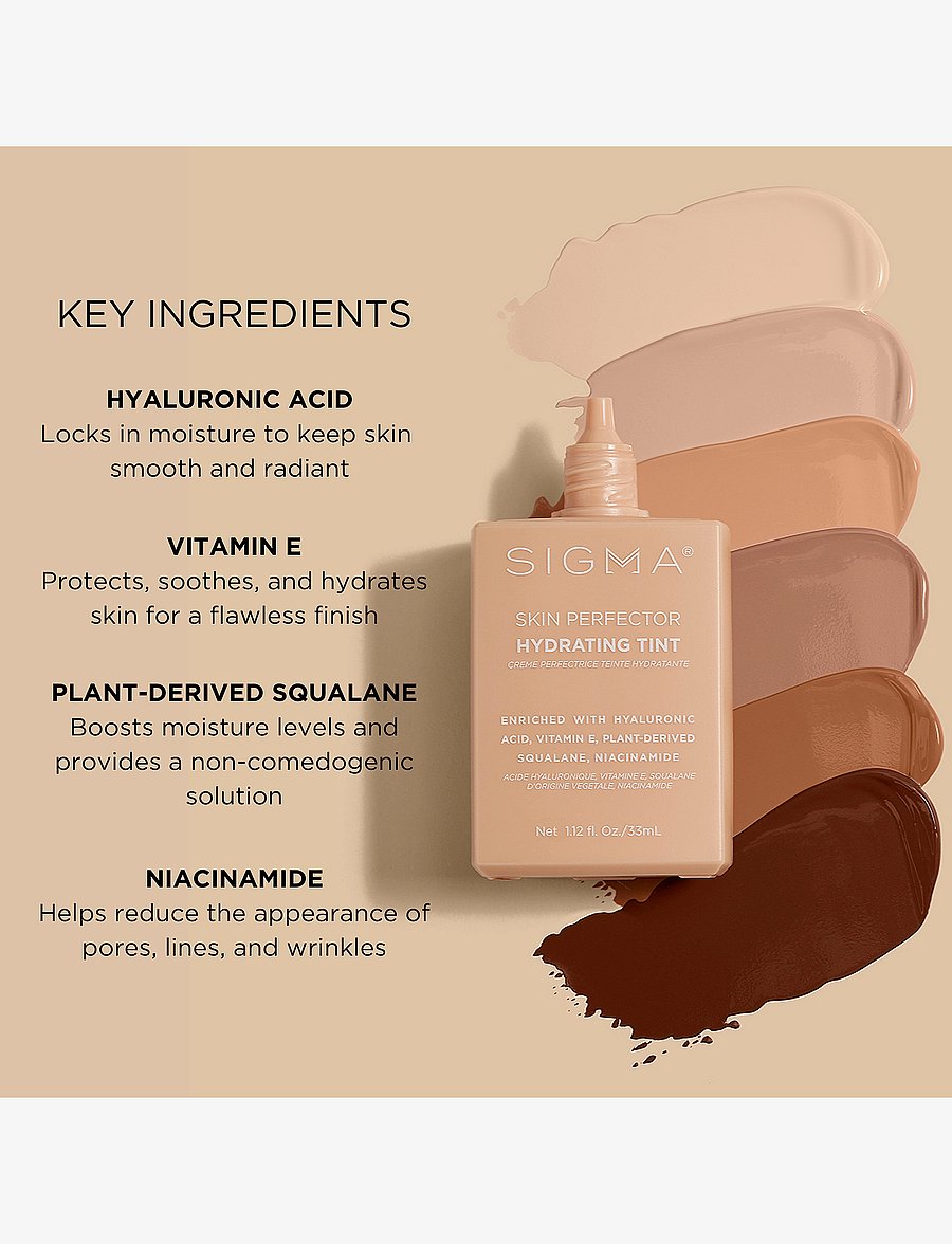 SIGMA Beauty - Skin Perfector Hydrating Tint - 6 - makeup - dark rich - 2