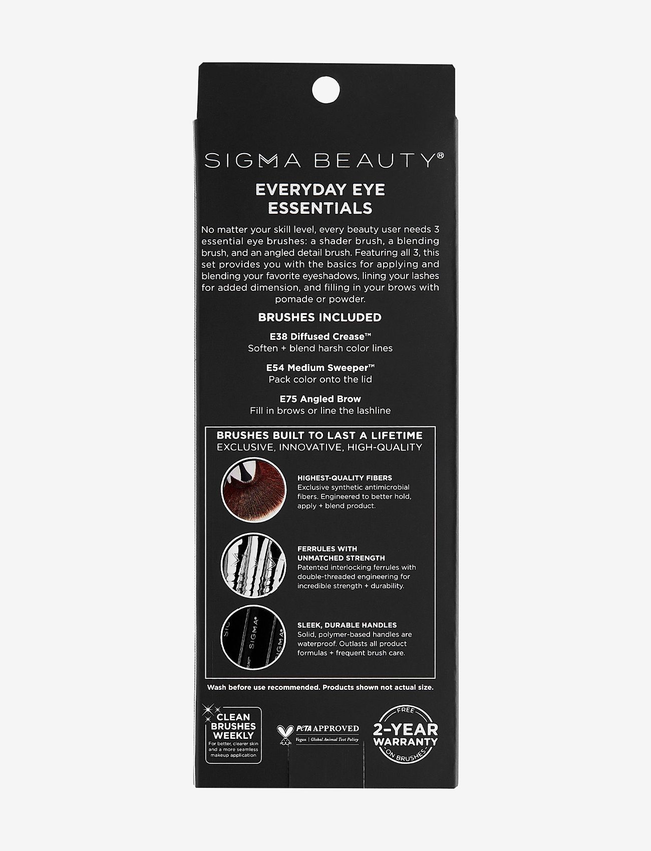 SIGMA Beauty - Perfect Eyes Brush Set - black - 2
