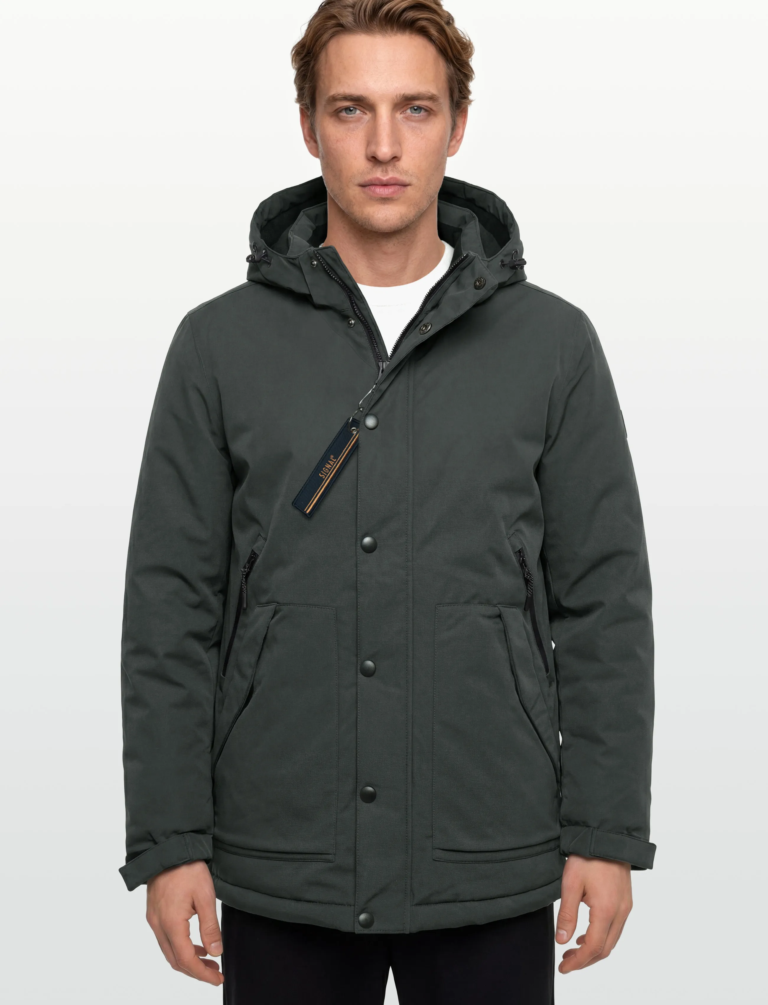 Signal - PAWSI TECH - vinterjakker - grey volcano - 3