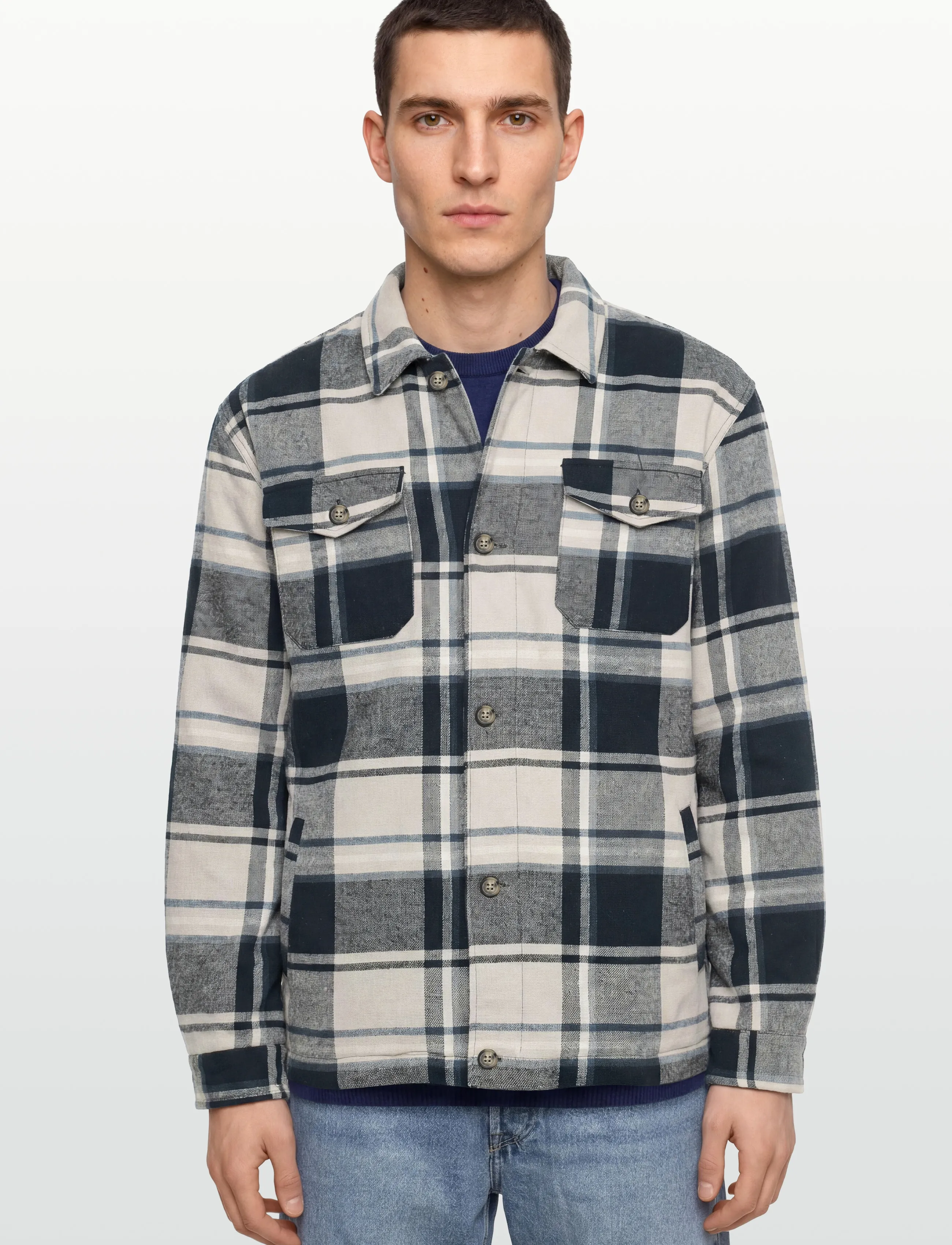 Signal - SIJESSE QUILT CHECK - winterjacken - deep marine - 3