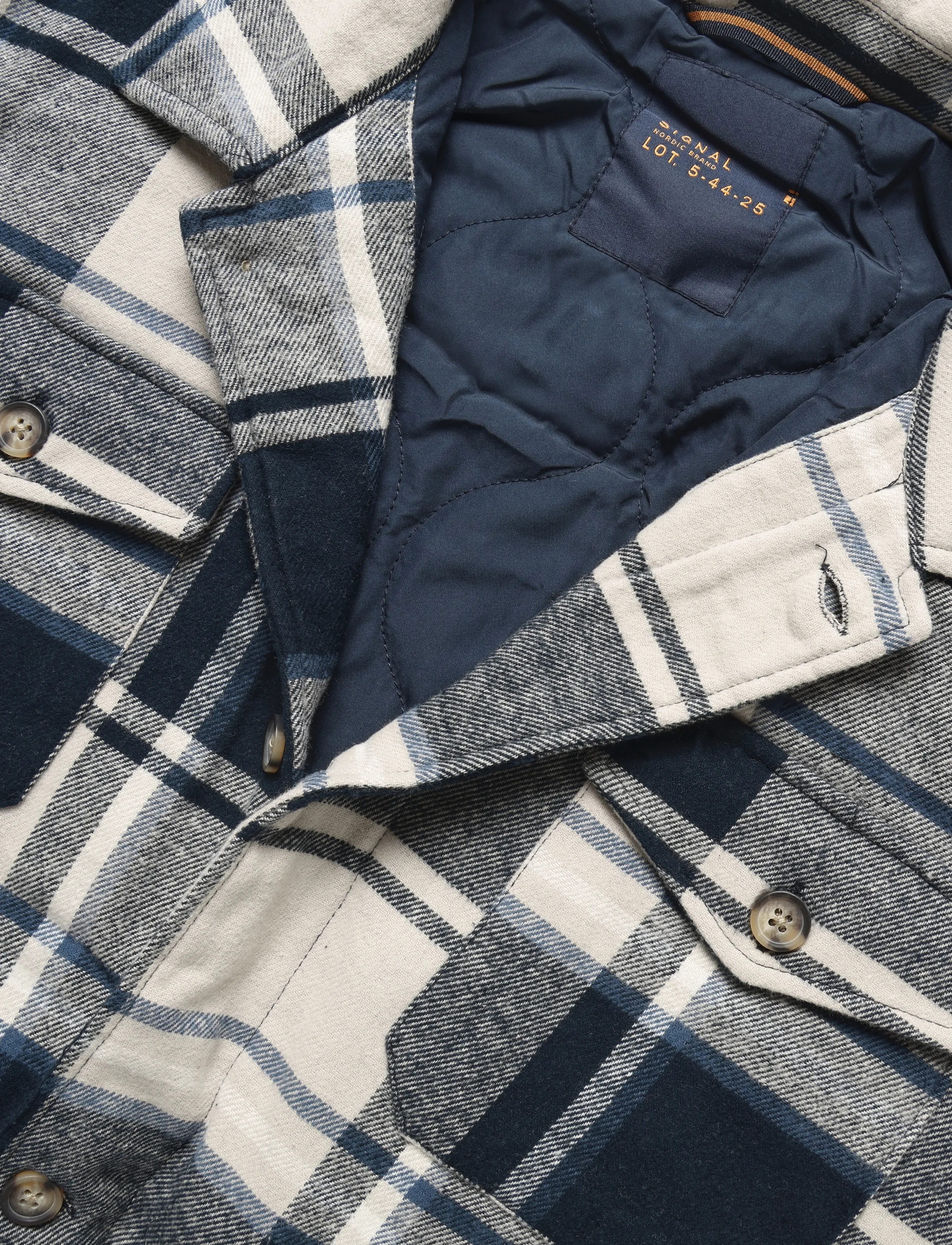 Signal - SIJESSE QUILT CHECK - vinterjakker - deep marine - 2