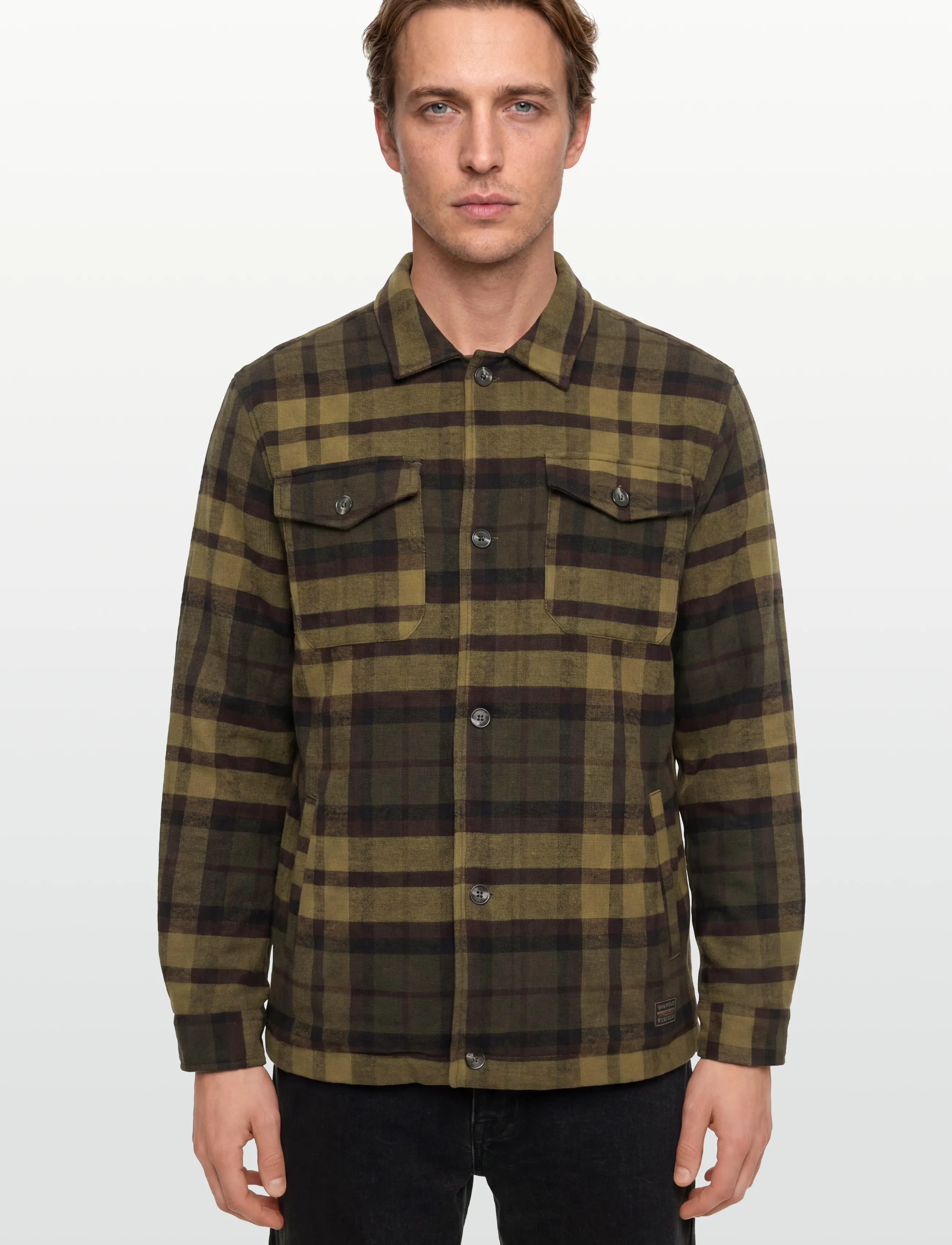 Signal - JESSESI QUILT - vinterjakker - ivy green melange - 3