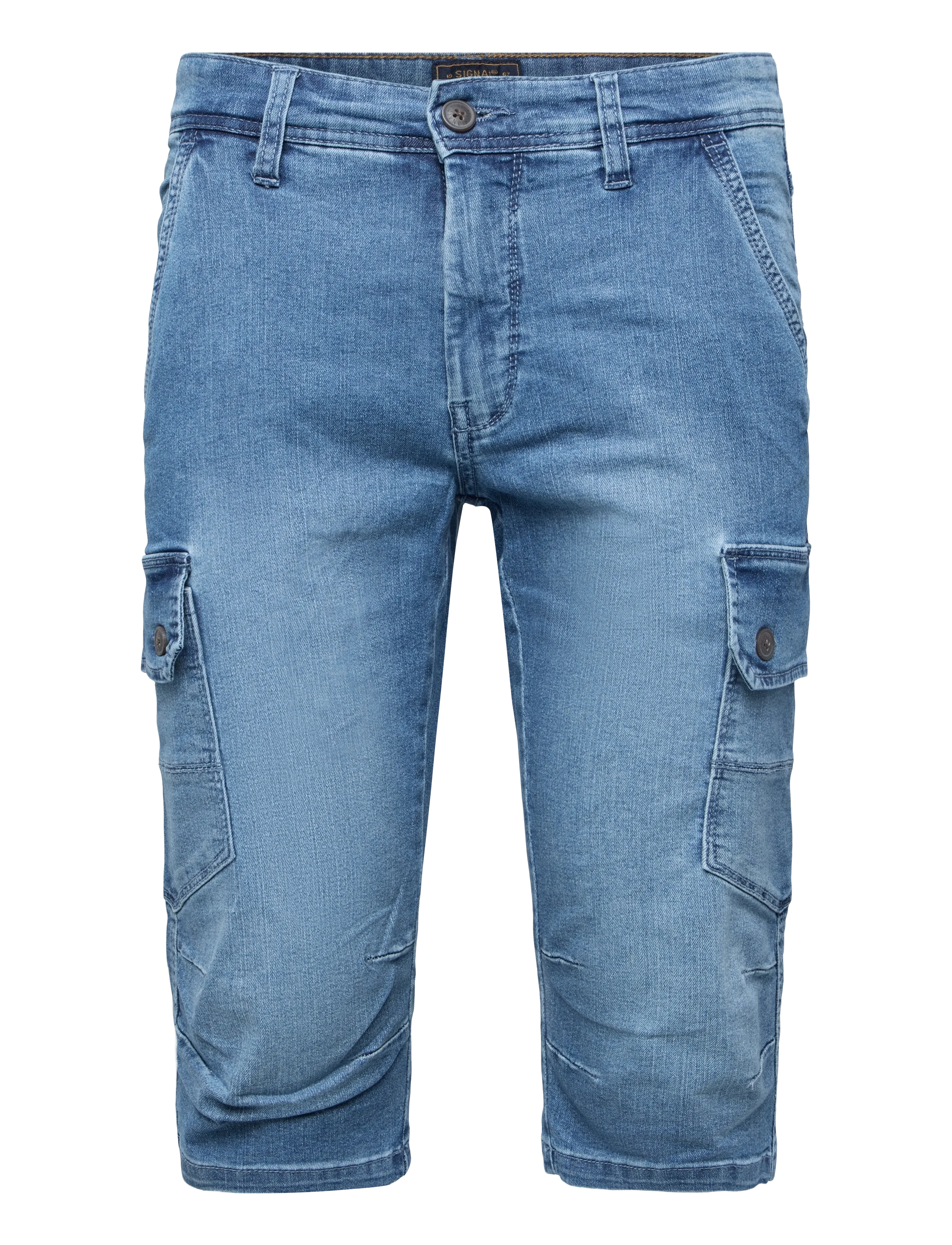 Signal GERHARDTSI DENIM SHORTS - Clothing - DUSTY BLUE DENIM / blue