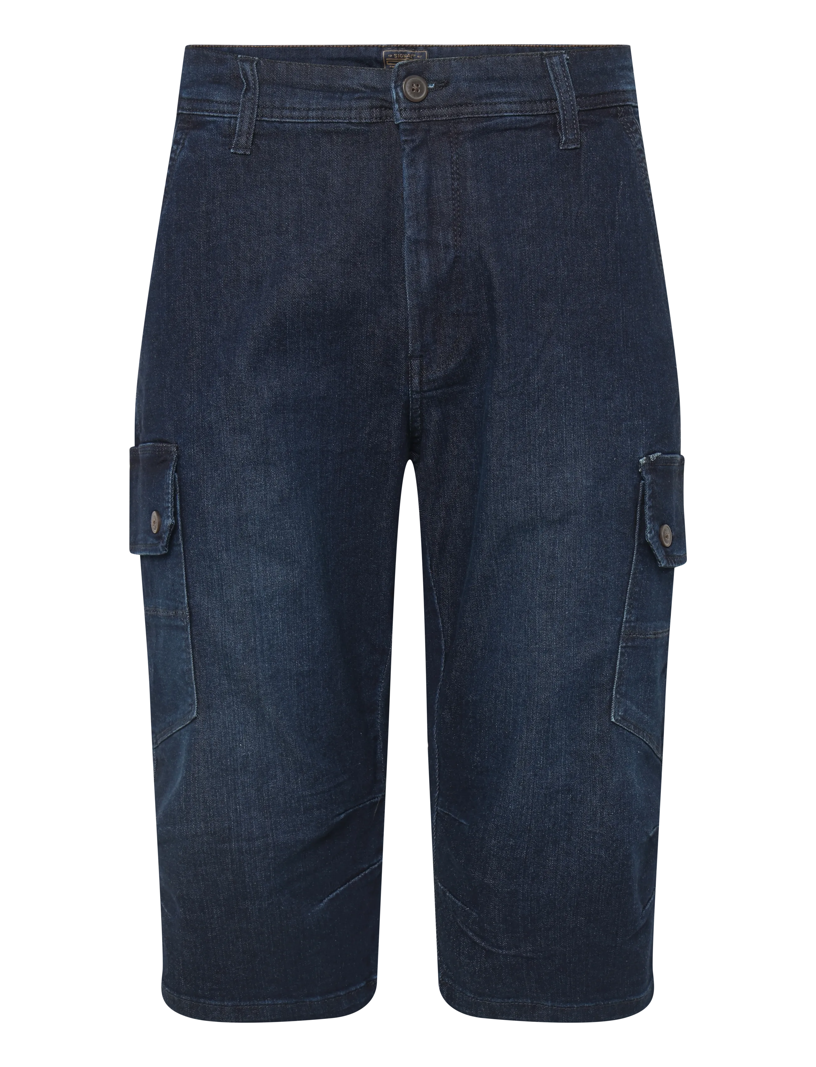 Signal GERHARDTSI DENIM SHORTS - Clothing - RINSE DENIM / navy