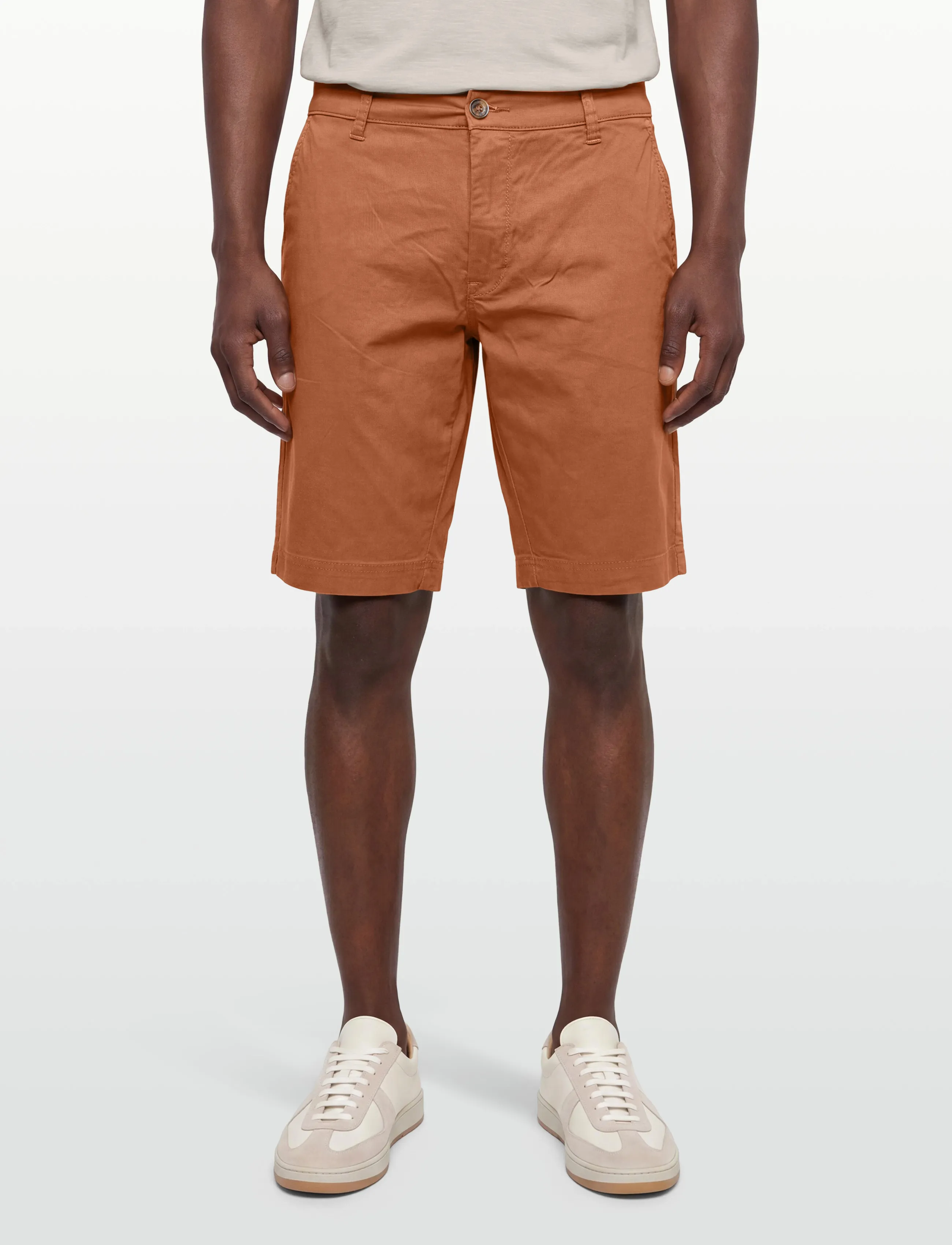 Signal - VAN CHINO SHORTS - chinos shorts - baked clay - 3