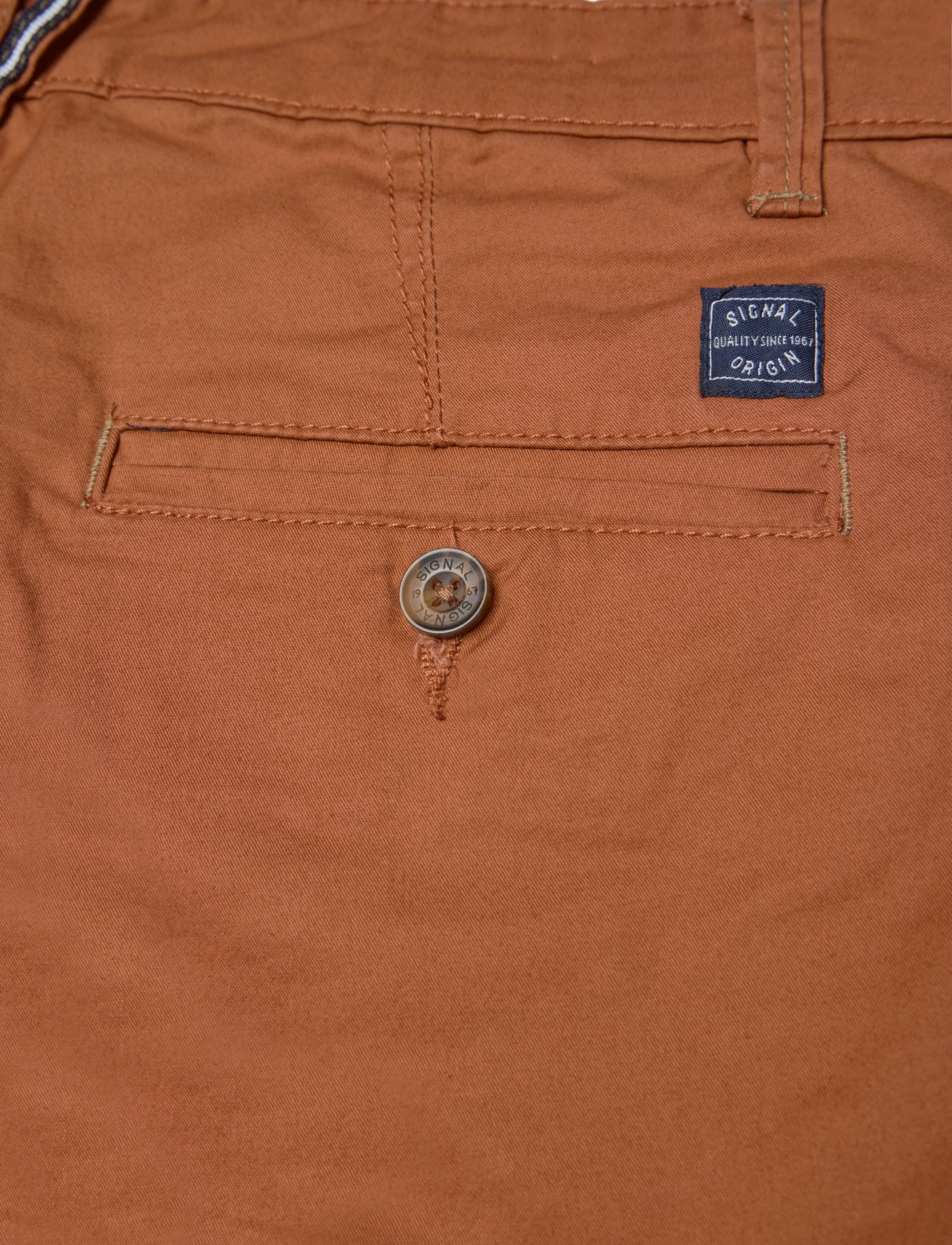 Signal - VAN CHINO SHORTS - chinos shorts - baked clay - 5