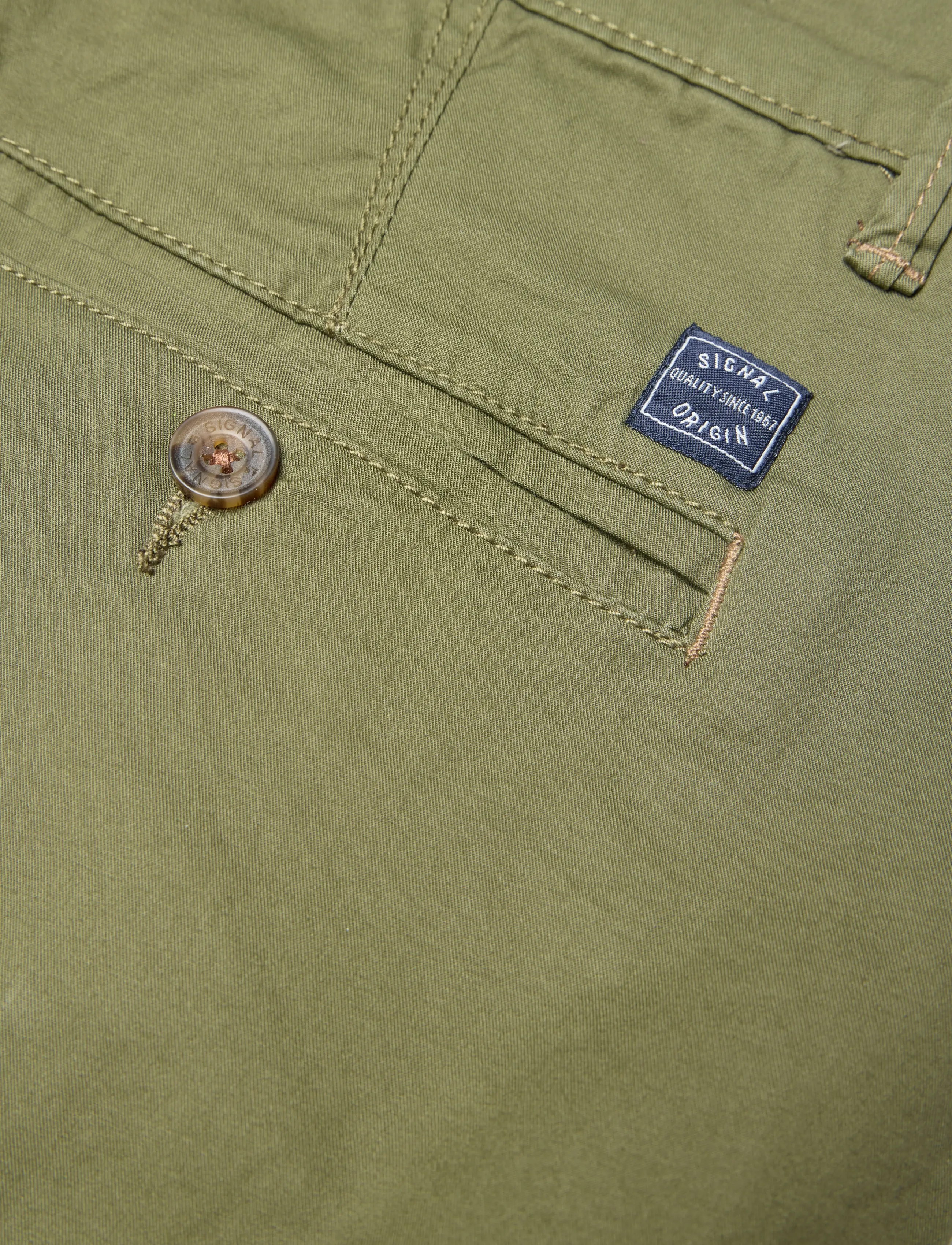 Signal - VAN SHORTS KM S23 - casual shorts - green kalamata - 5