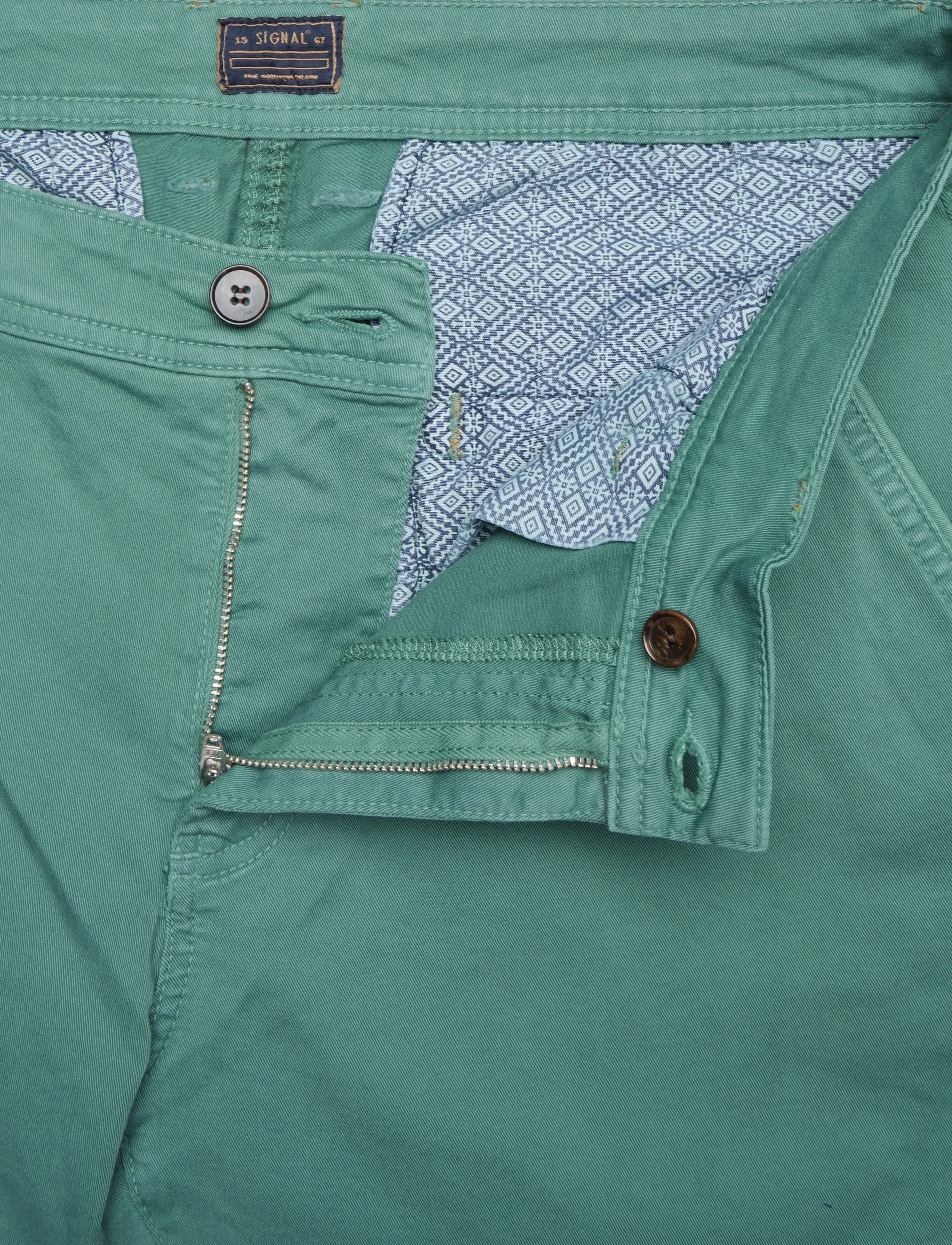 Signal - VICTORSI CHINO - chinos - ocean teal - 3