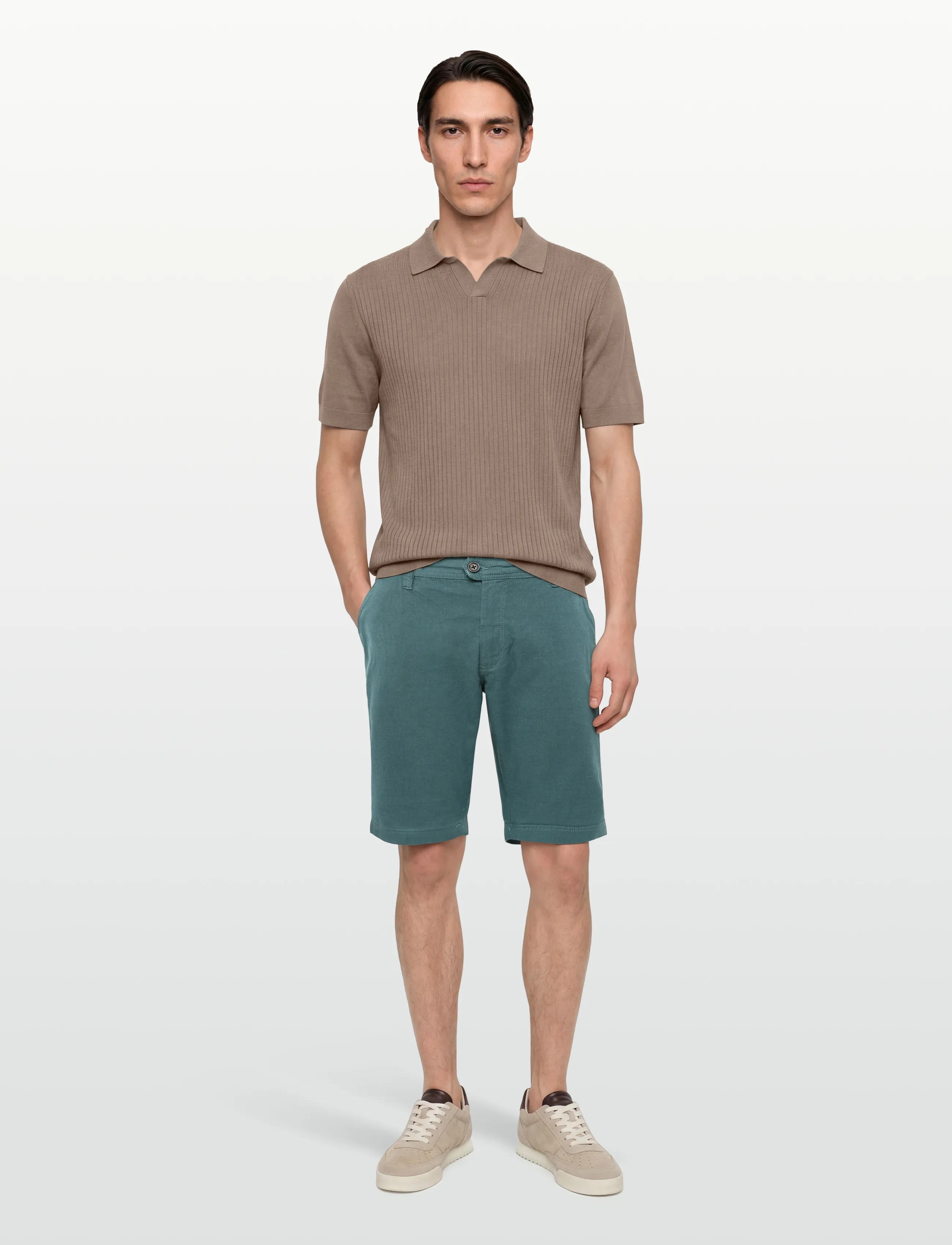 Signal - HUGOSI STRUCTURE - chinos shorts - ocean teal - 0