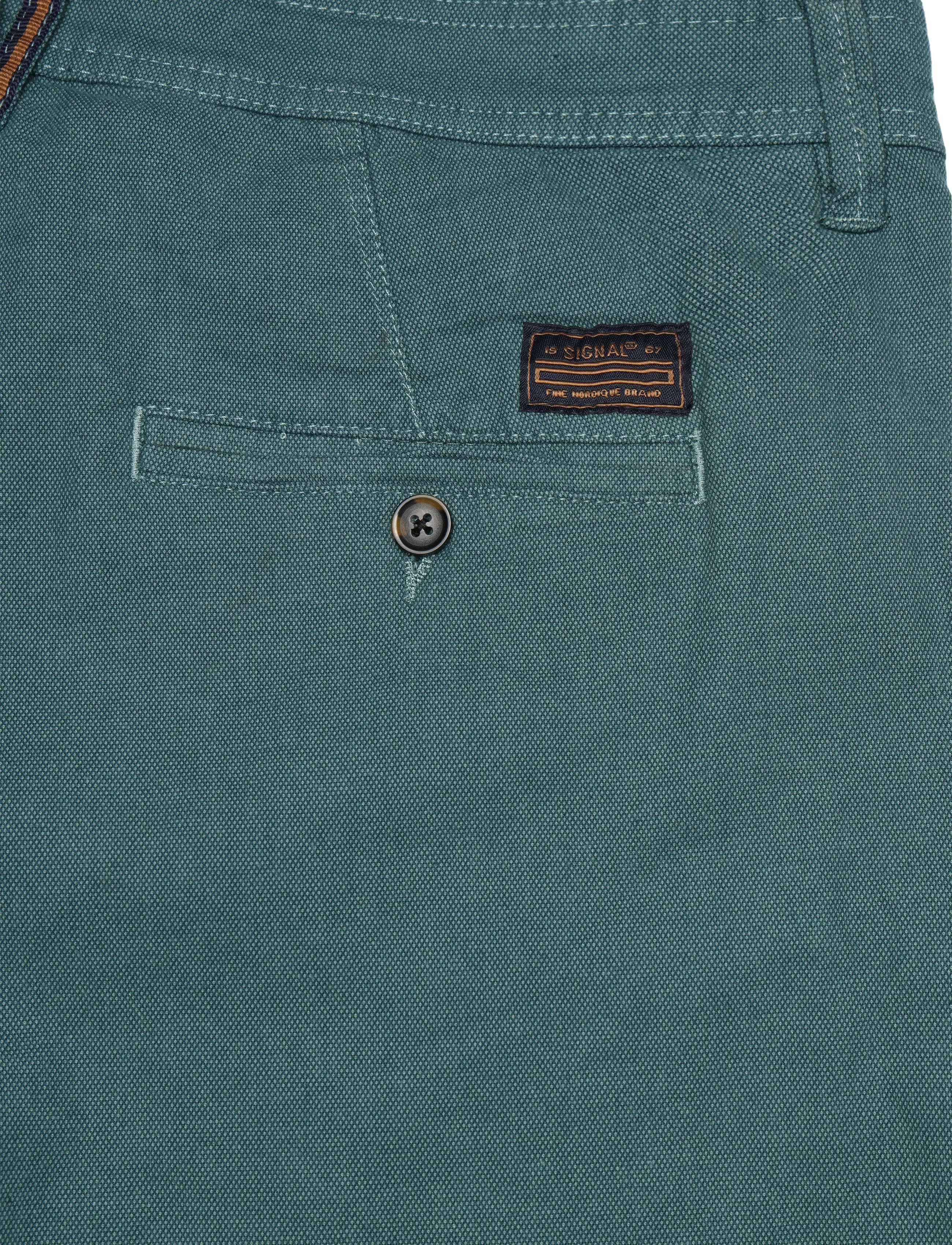 Signal - HUGOSI STRUCTURE - chinos shorts - ocean teal - 5