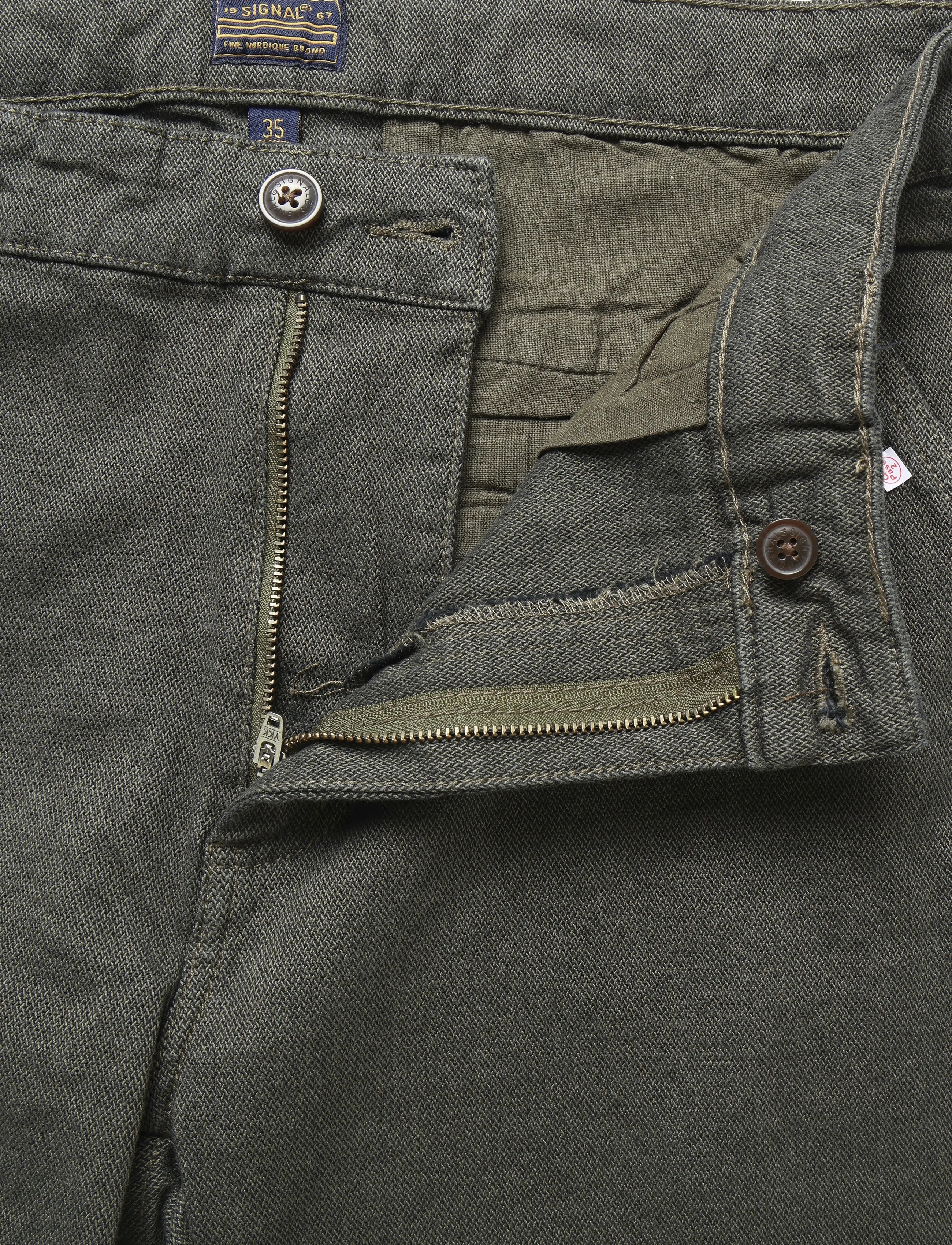 Signal - SICHUCK STRUCTURE - casual byxor - green kalamata - 3