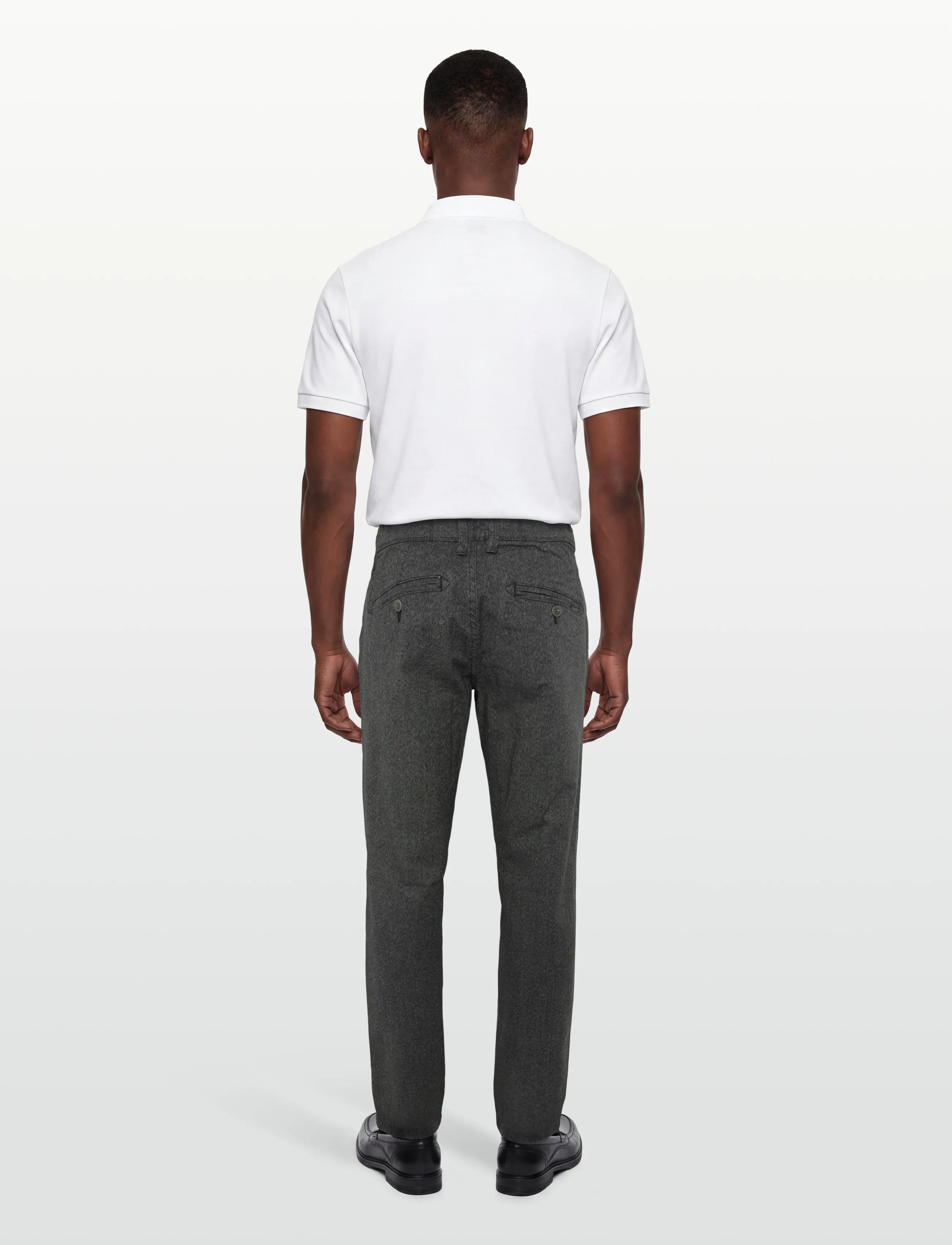 Signal - VICTORSI WOOL LOOK - casual trousers - black - 4