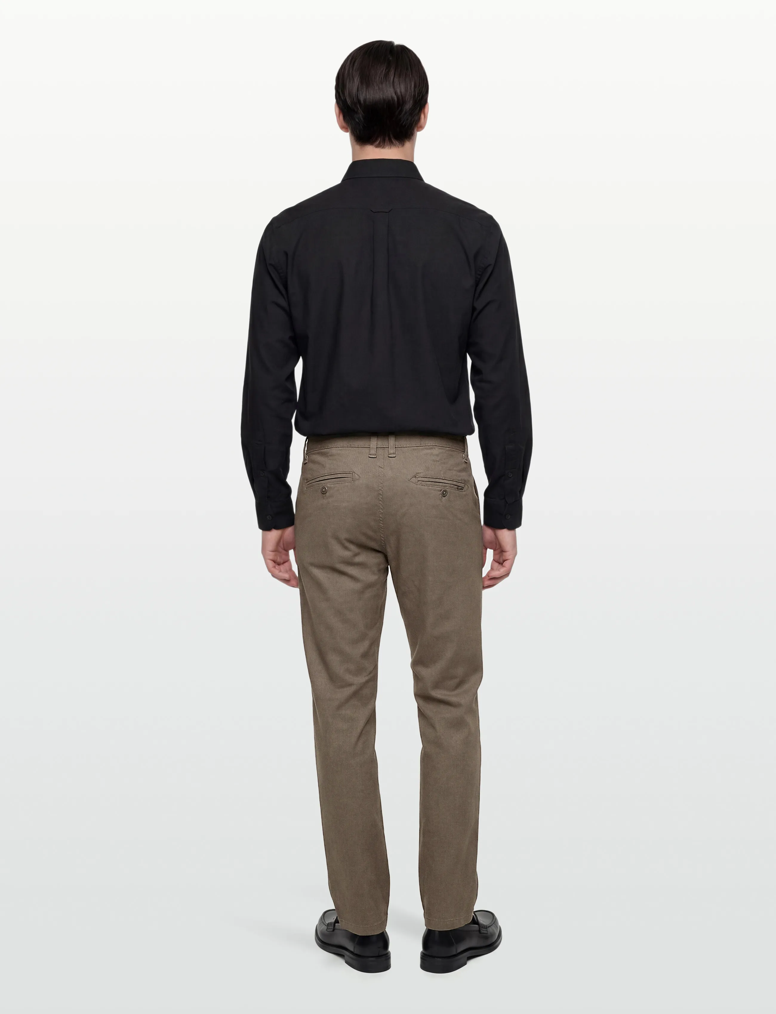 Signal - VICTORSI WOOL LOOK - casual bukser - chocolat b - 4