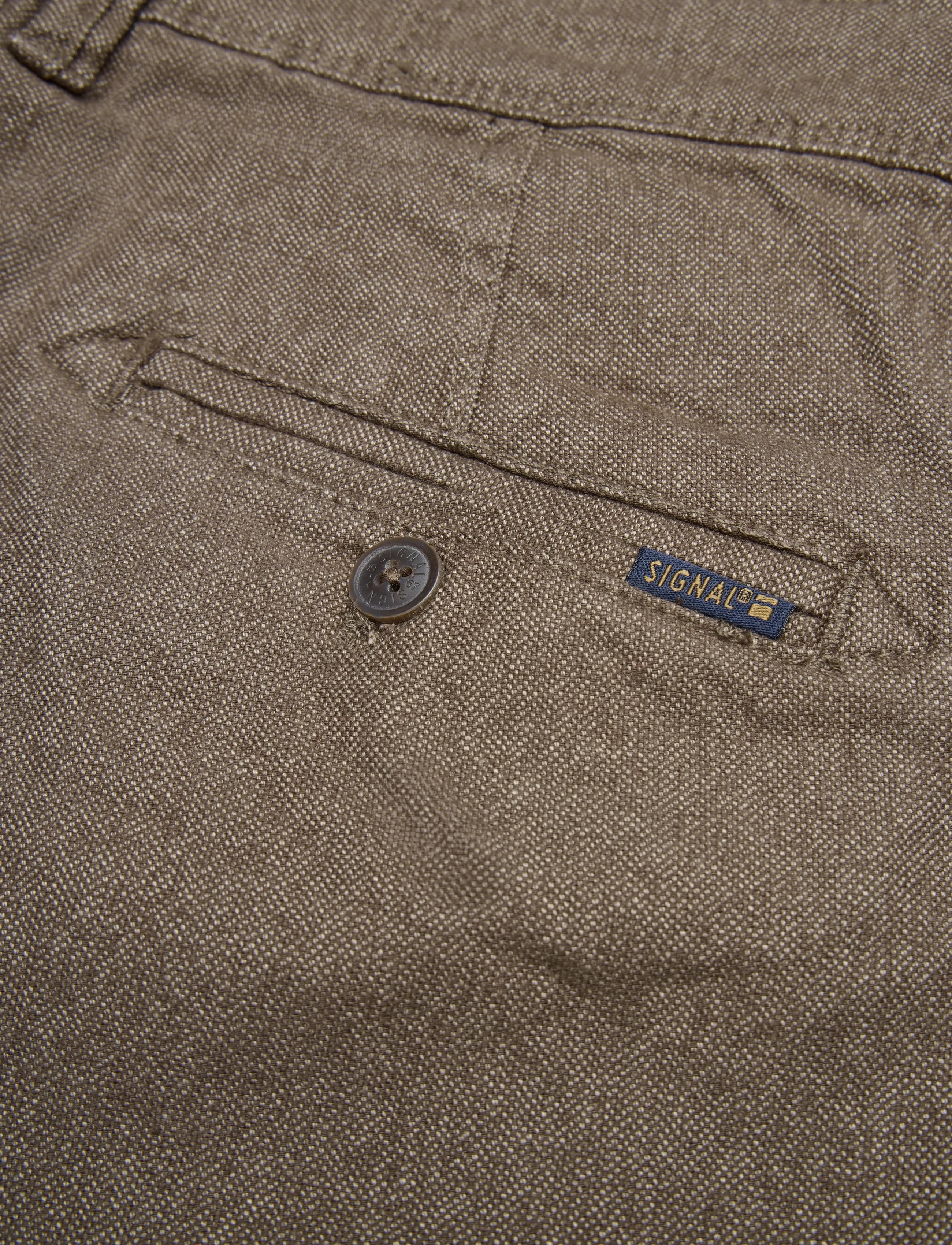 Signal - VICTORSI WOOL LOOK - casual bukser - chocolat b - 5