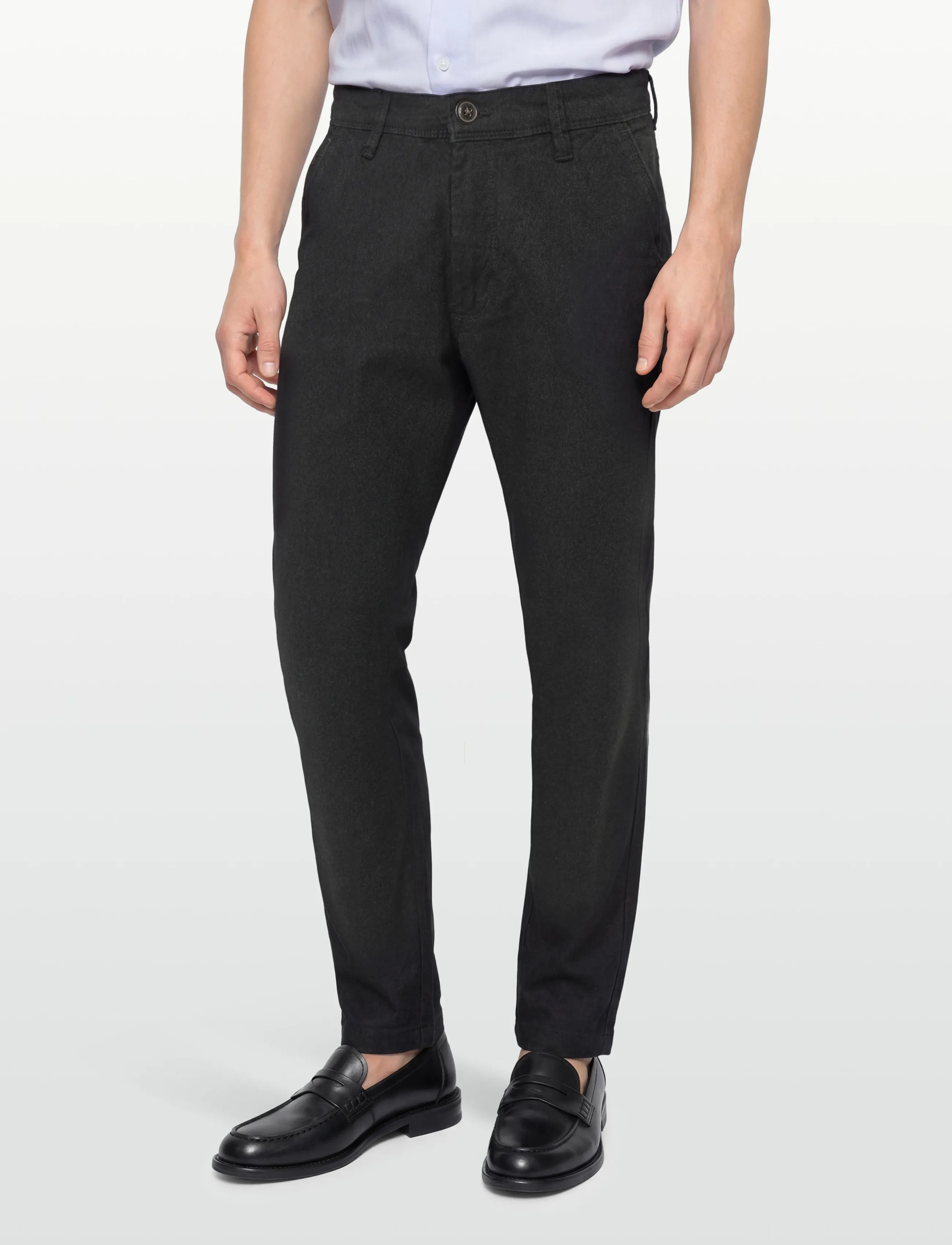 Signal - VICTORSI WOOL LOOK - casual bukser - grey volcano - 3