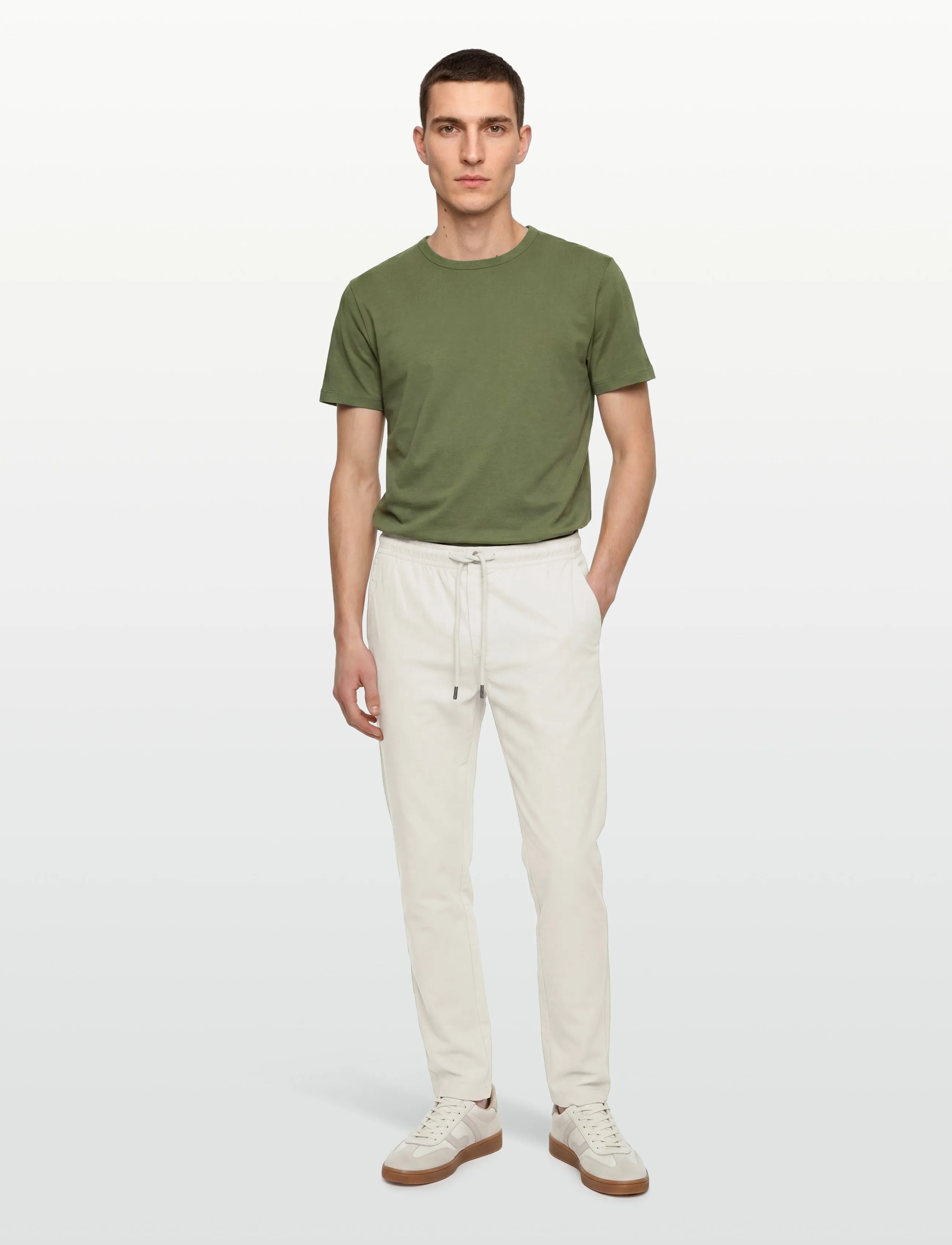 Signal - TWAINSI LINEN LOOK - casual bukser - creamy - 0