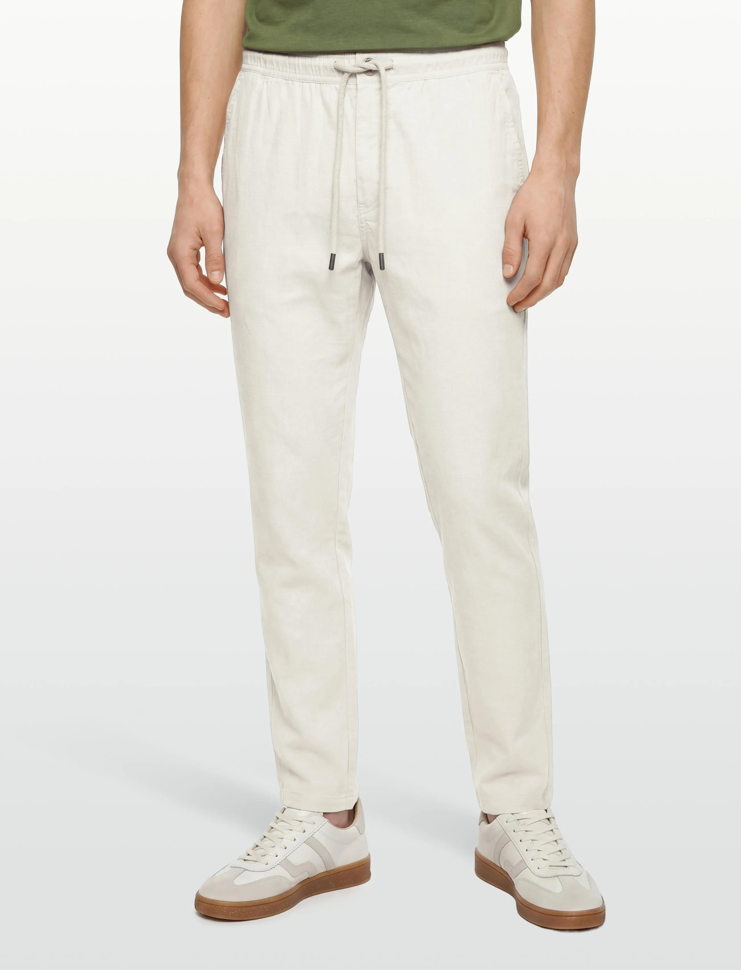 Signal - TWAINSI LINEN LOOK - casual bukser - creamy - 3
