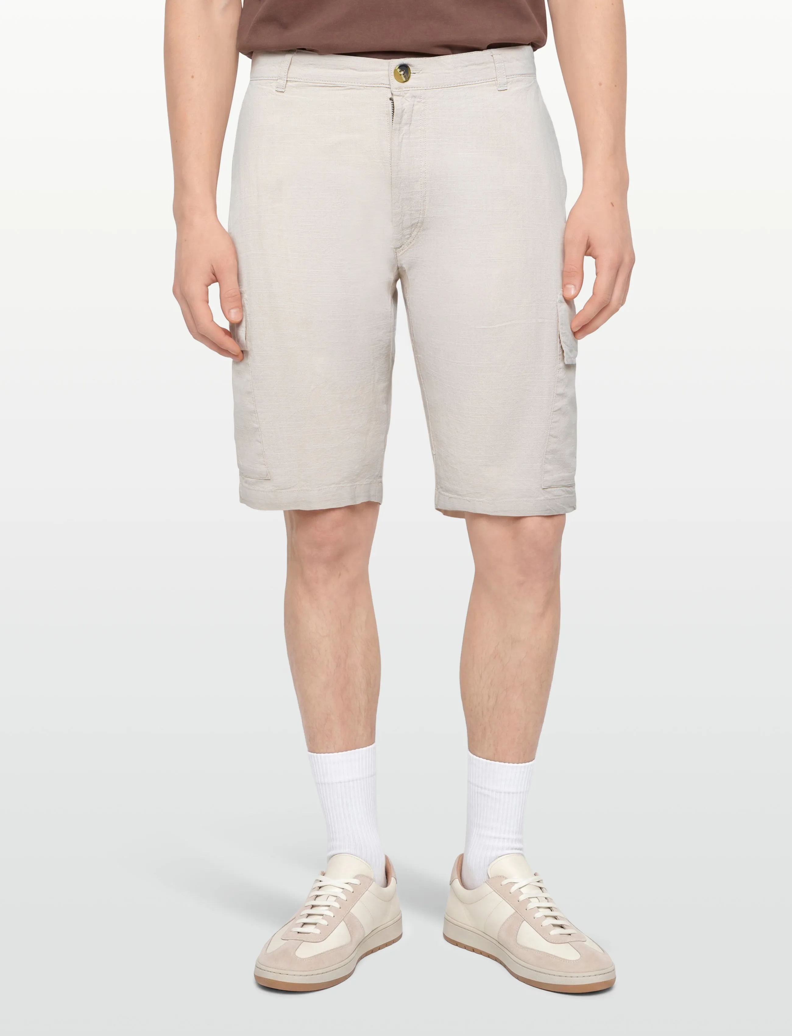 Signal - TIMBERSI LINEN LOOK - casual shorts - creamy - 3